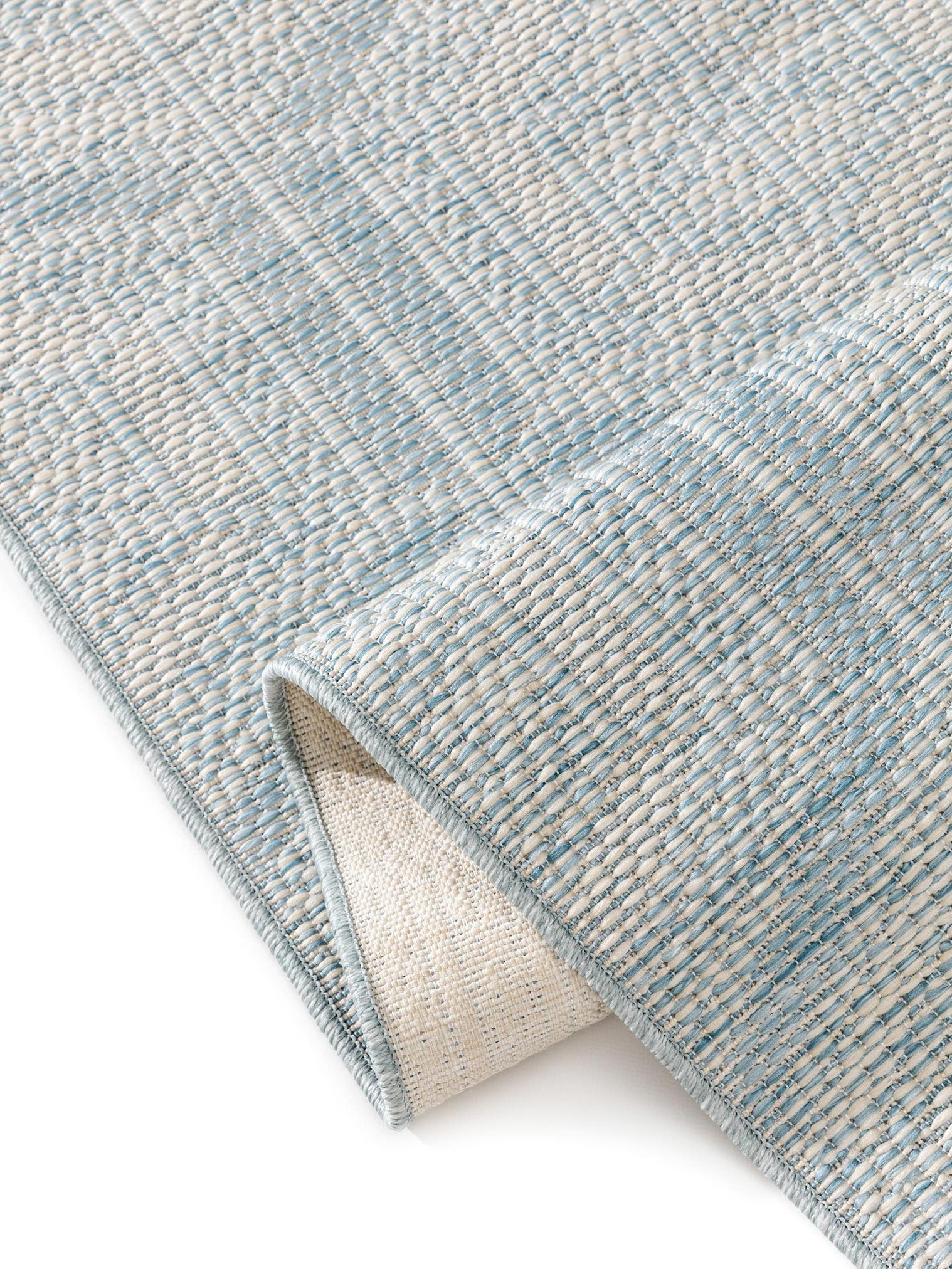 Alfombra de 100% Polipropileno en Azul con un pelo de {{Placeholder_Pile Height}} de altura de benuta Nest