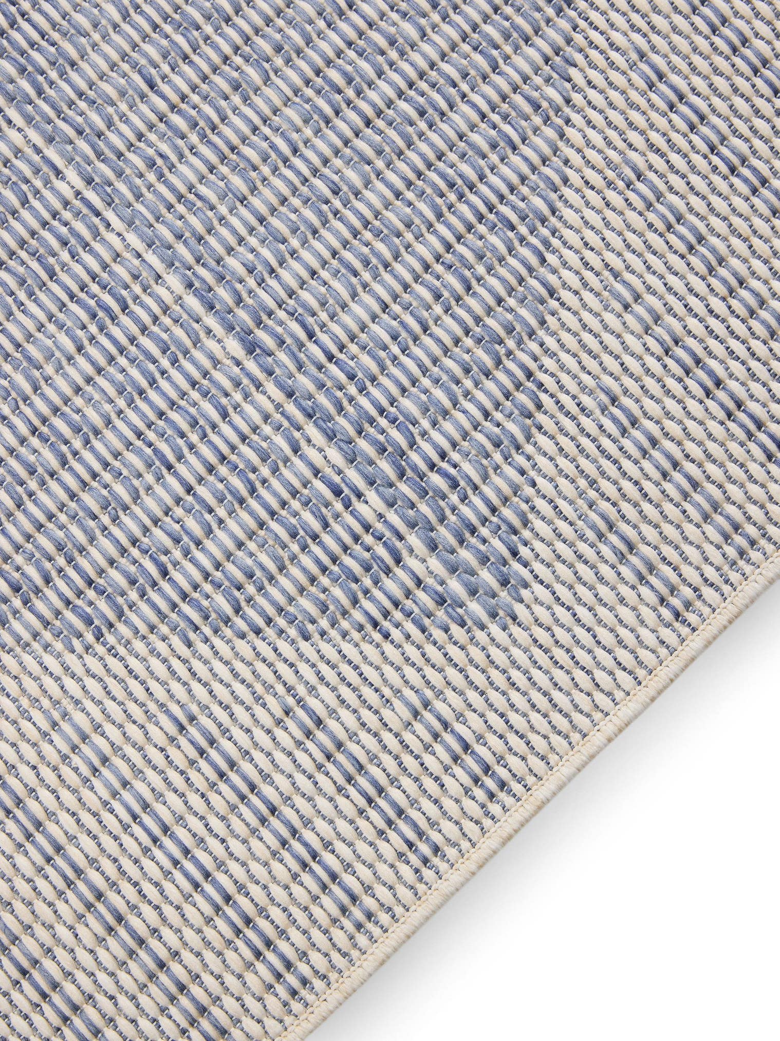 Teppich aus 100% Polypropylen in Blau mit bis 5 mm hohem Flor von benuta Nest