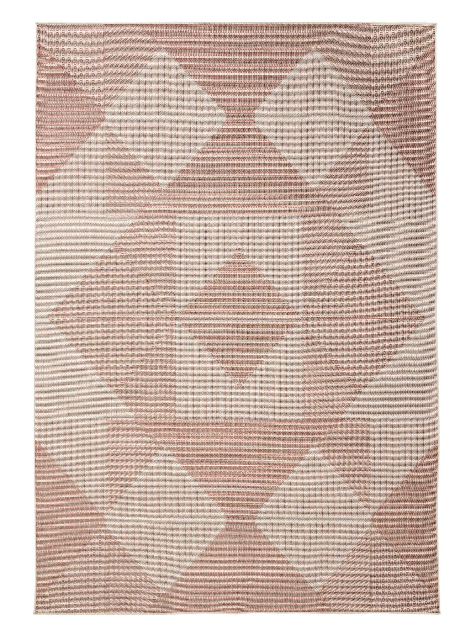 Teppich aus 100% Polypropylen in Braun mit bis 5 mm hohem Flor von benuta Nest