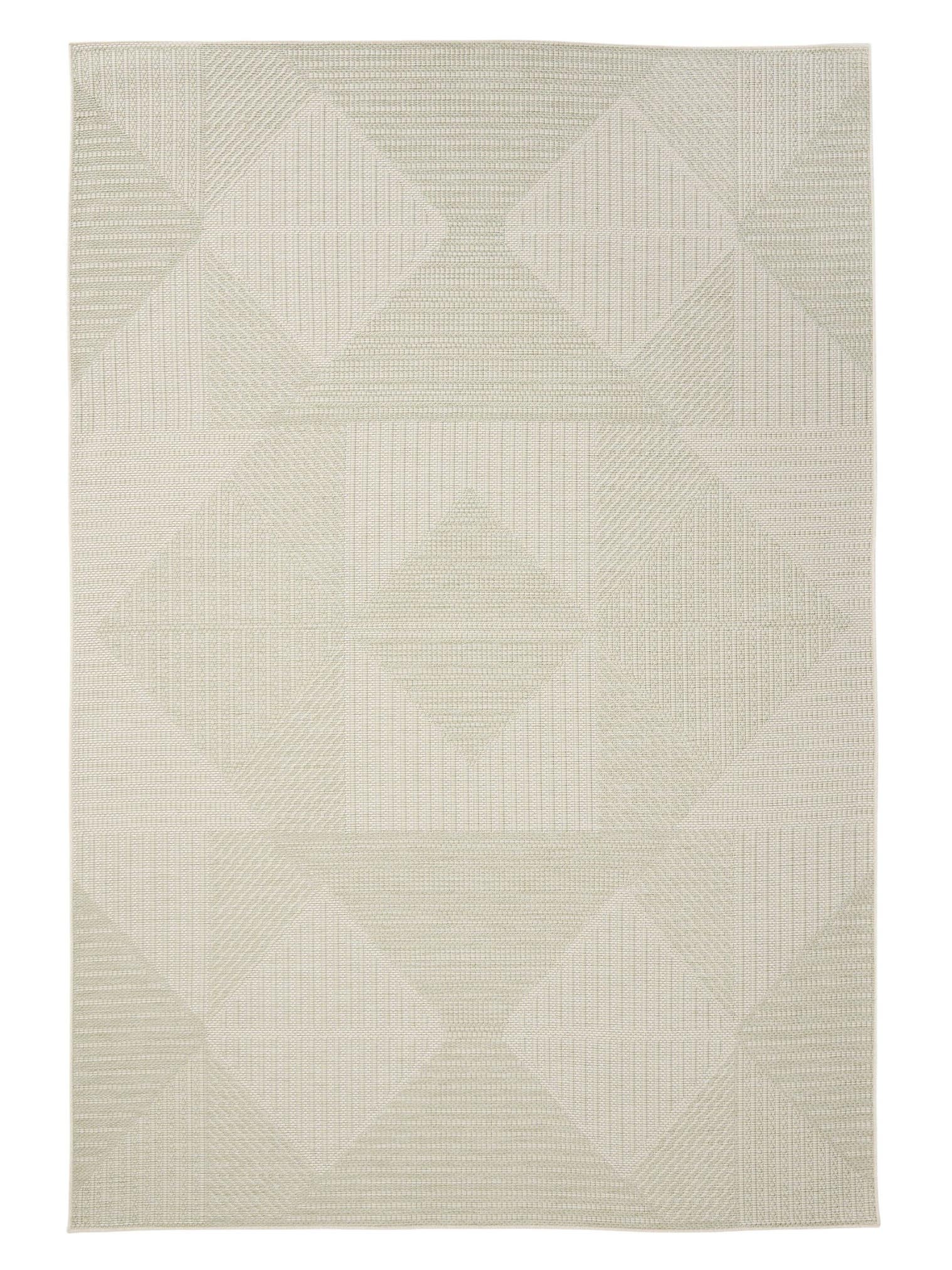 Teppich aus 100% Polipropileno in Verde mit 1- 5 mm hohem Flor von benuta Nest