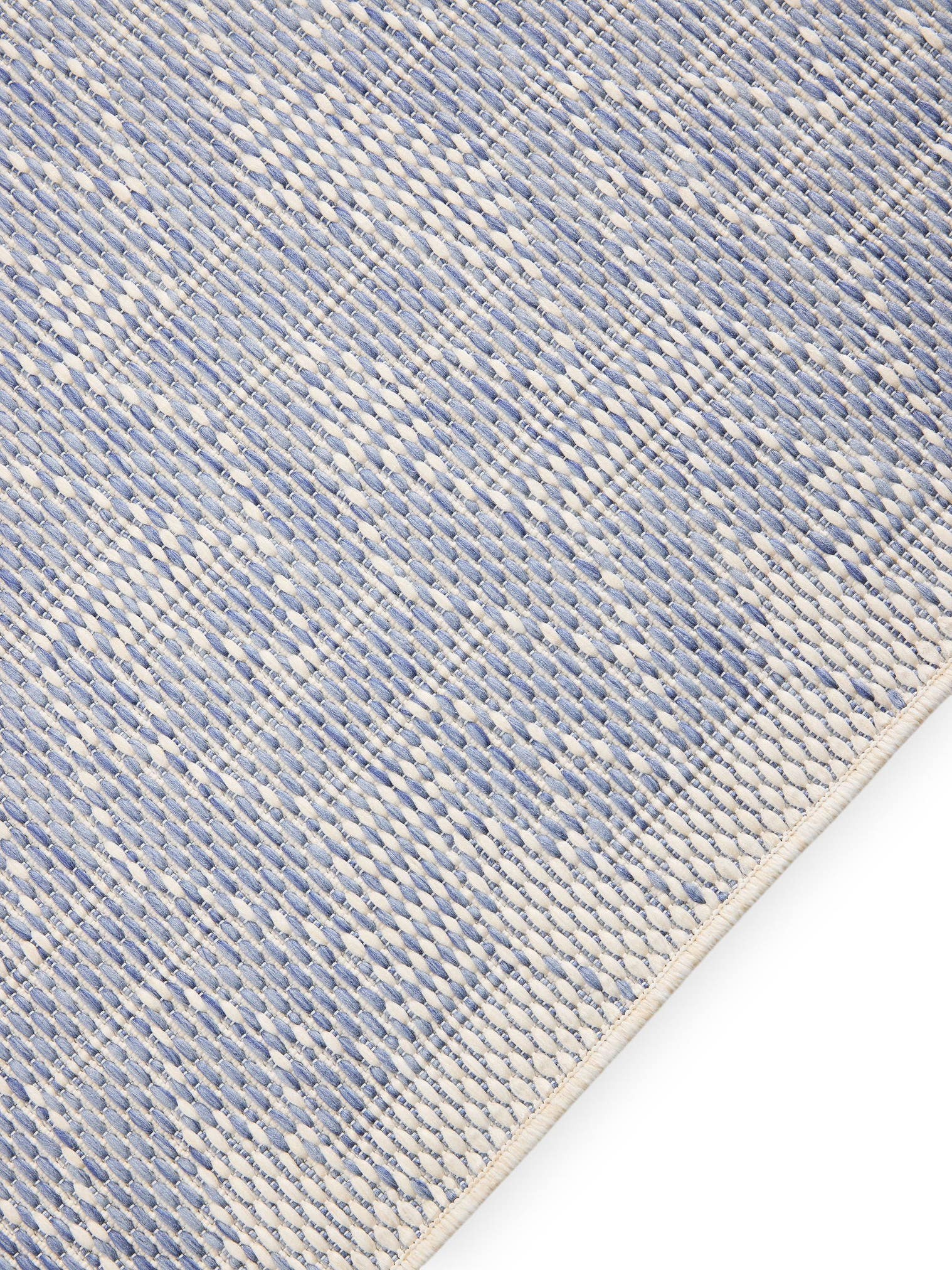 Teppich aus 100% Polypropylen in Blau mit bis 5 mm hohem Flor von benuta Nest