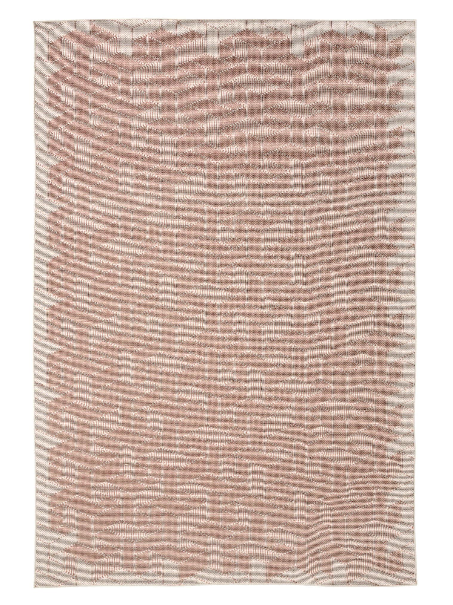Teppich aus 100% Polypropylen in Braun mit bis 5 mm hohem Flor von benuta Nest