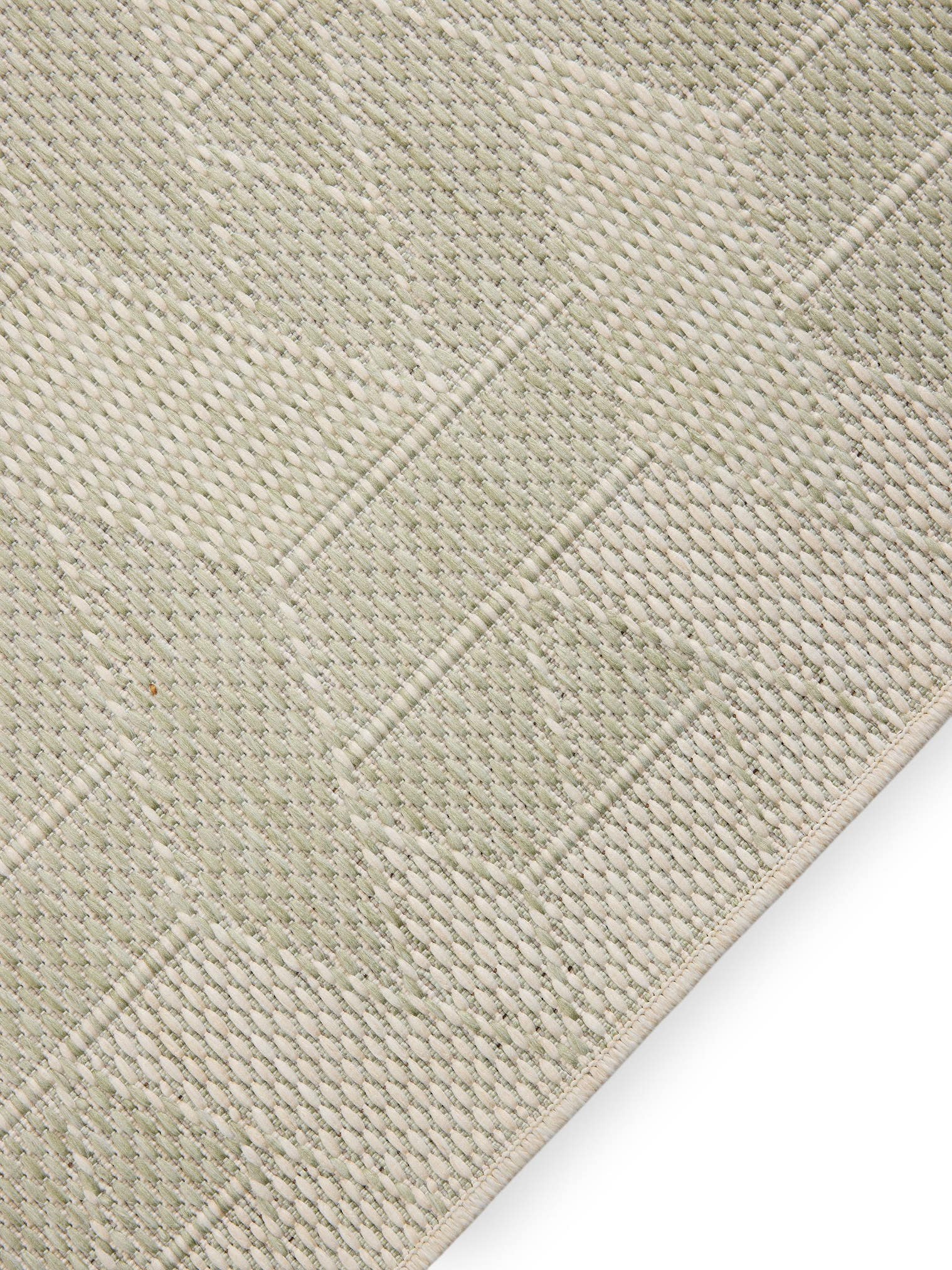 Teppich aus 100% Polypropylen in Grün mit bis 5 mm hohem Flor von benuta Nest