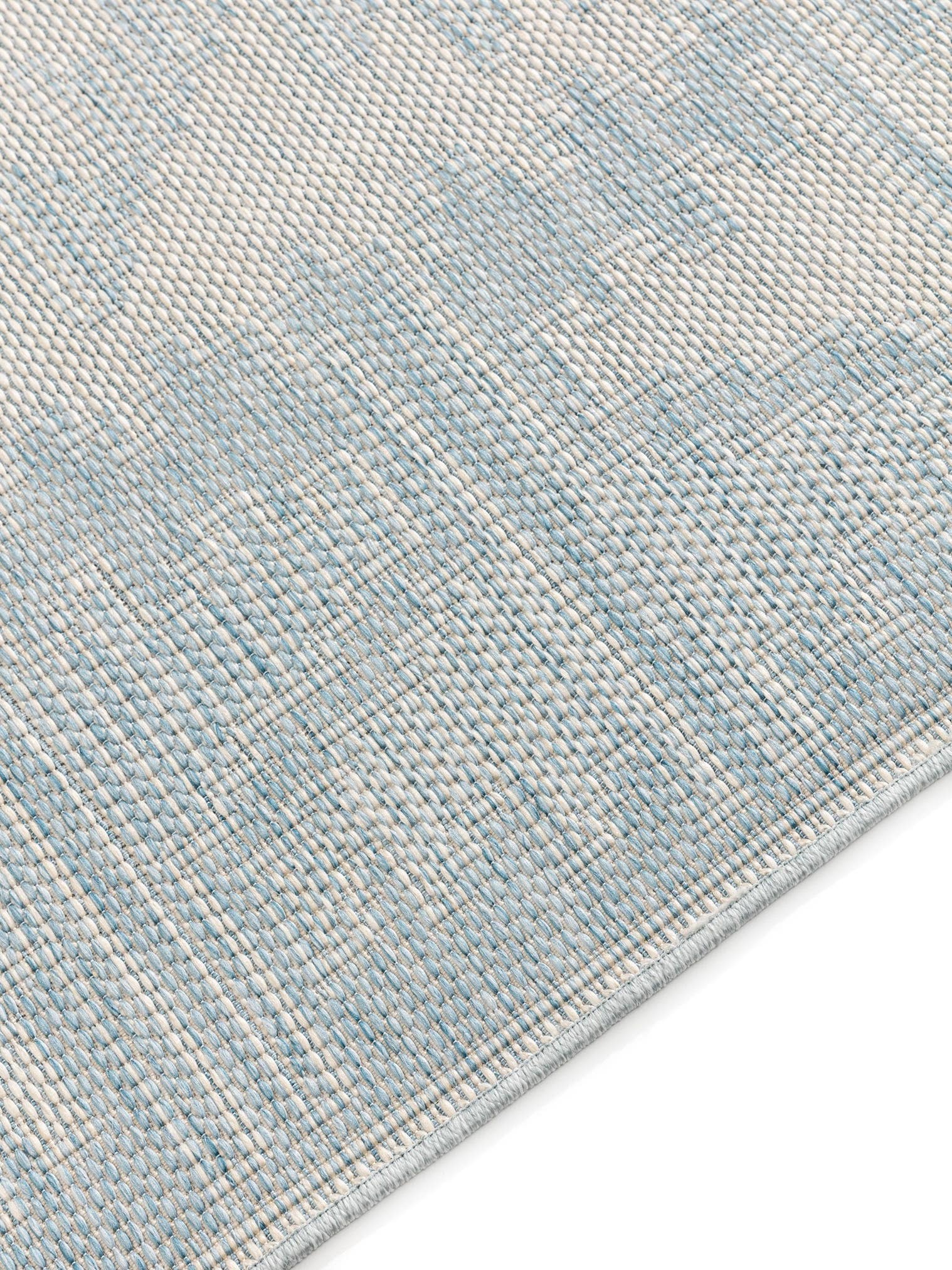 Teppich aus 100% Polypropylen in Blau mit bis 5 mm hohem Flor von benuta Nest
