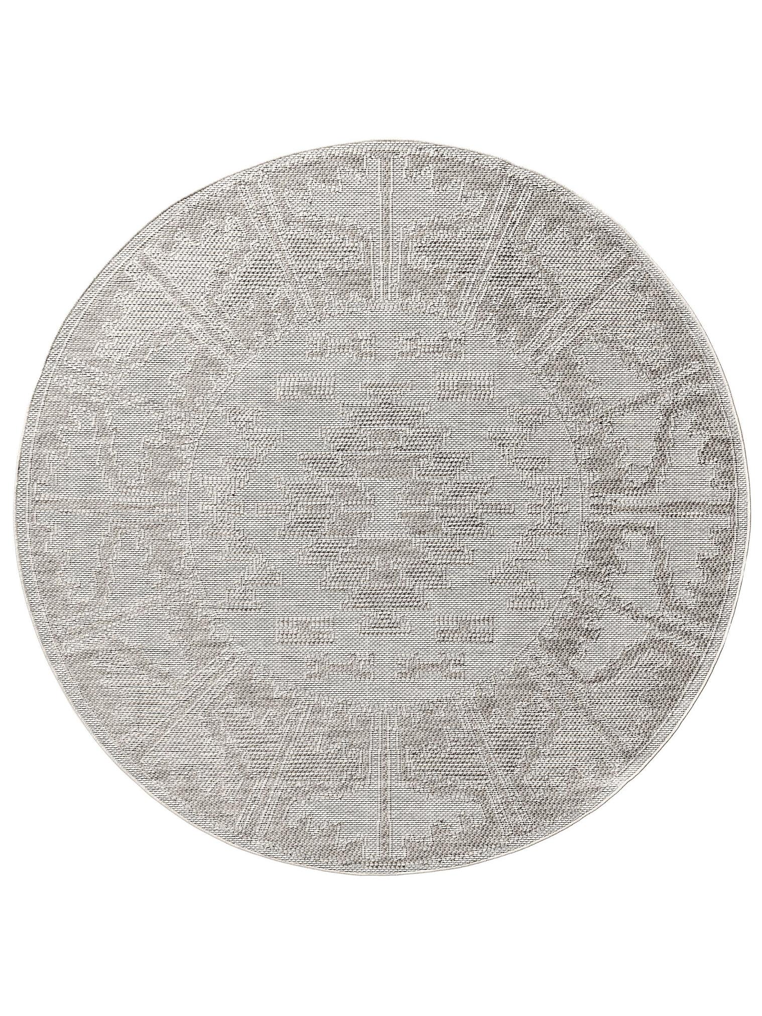 Teppich aus 100% Polypropylen in Grau mit bis 5 mm hohem Flor von benuta Nest
