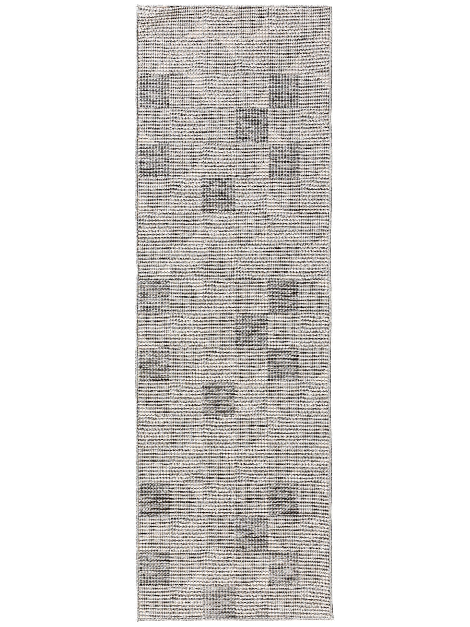 Rug made of 100% Polypropylene in Grey with a 1- 5 mm high pile by benuta Nest