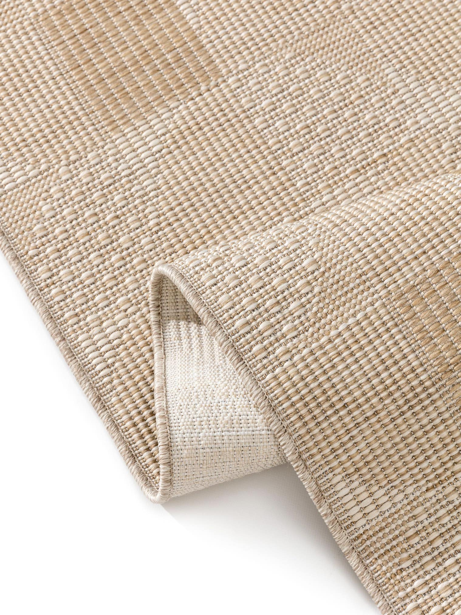 Alfombra de 100% Polipropileno en Blanco con un pelo de {{Placeholder_Pile Height}} de altura de benuta Nest