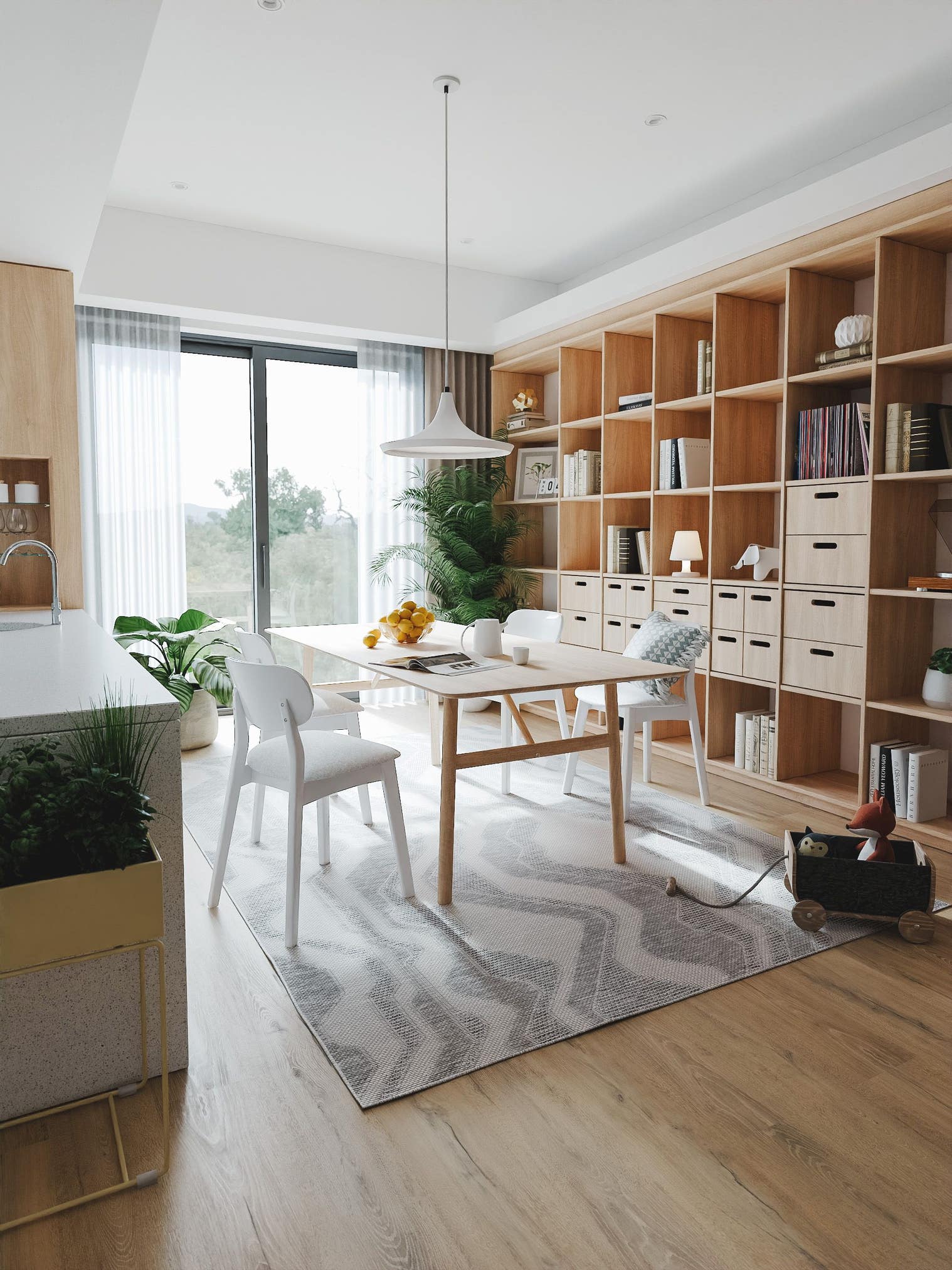 Rug made of 100% Polypropylene in Grey with a 1- 5 mm high pile by benuta Nest