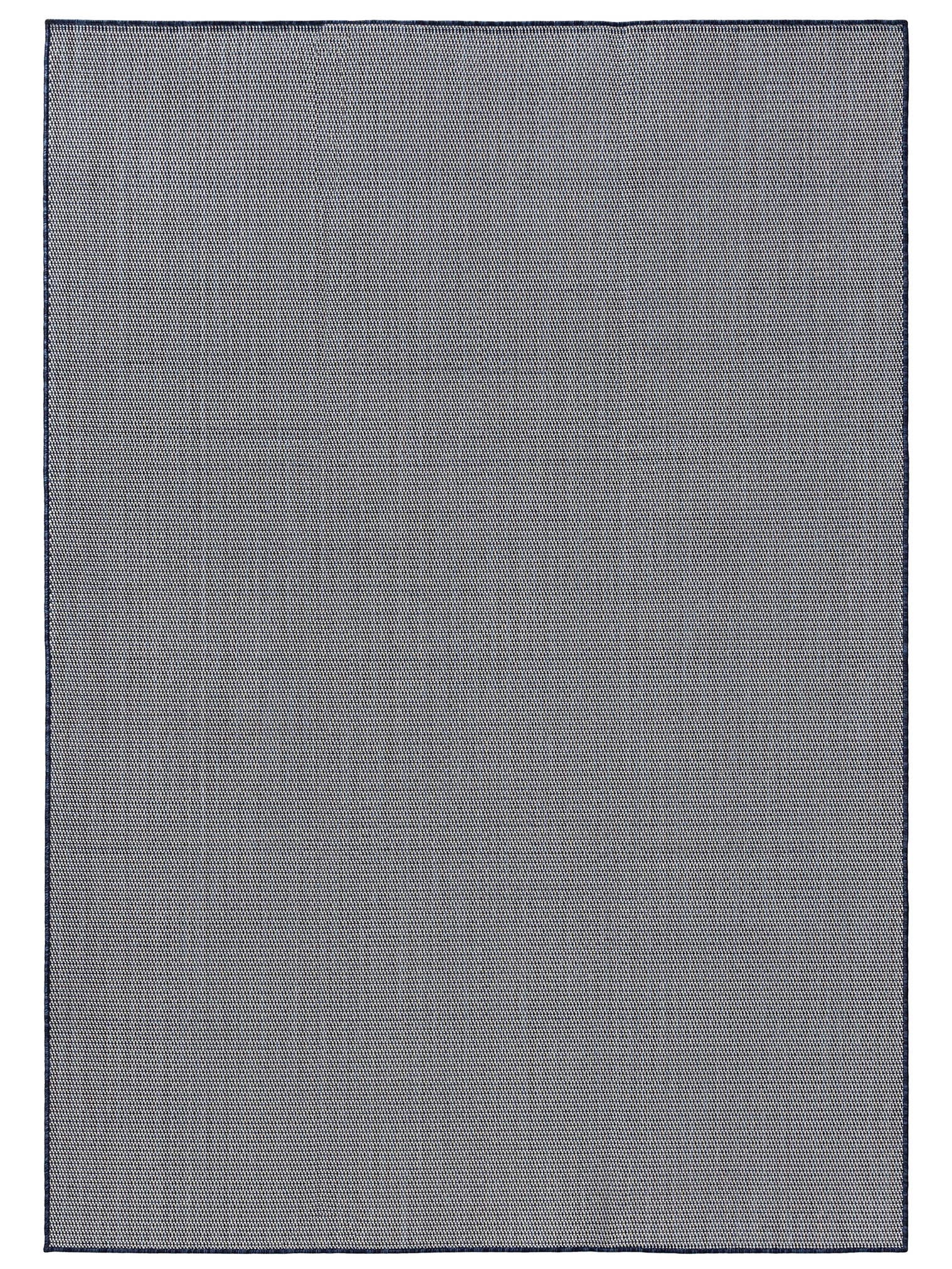 Teppich aus 100% Polypropylen in Blau mit bis 5 mm hohem Flor von benuta Basic