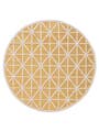 Tapis d'extérieur & intérieur Orion Jaune