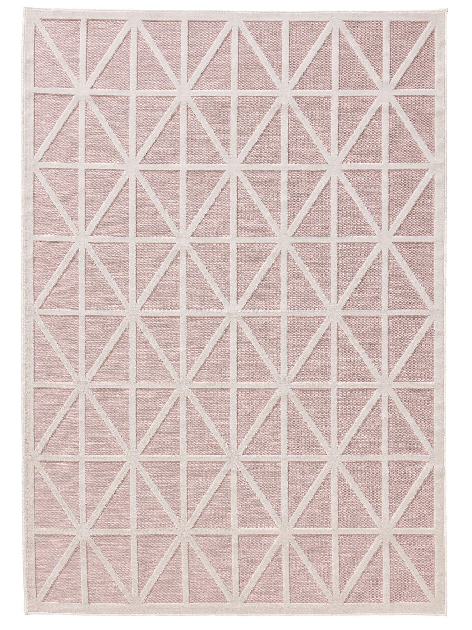 Teppich aus 100% Polypropylen in Rosa mit bis 5 mm hohem Flor von benuta Pop