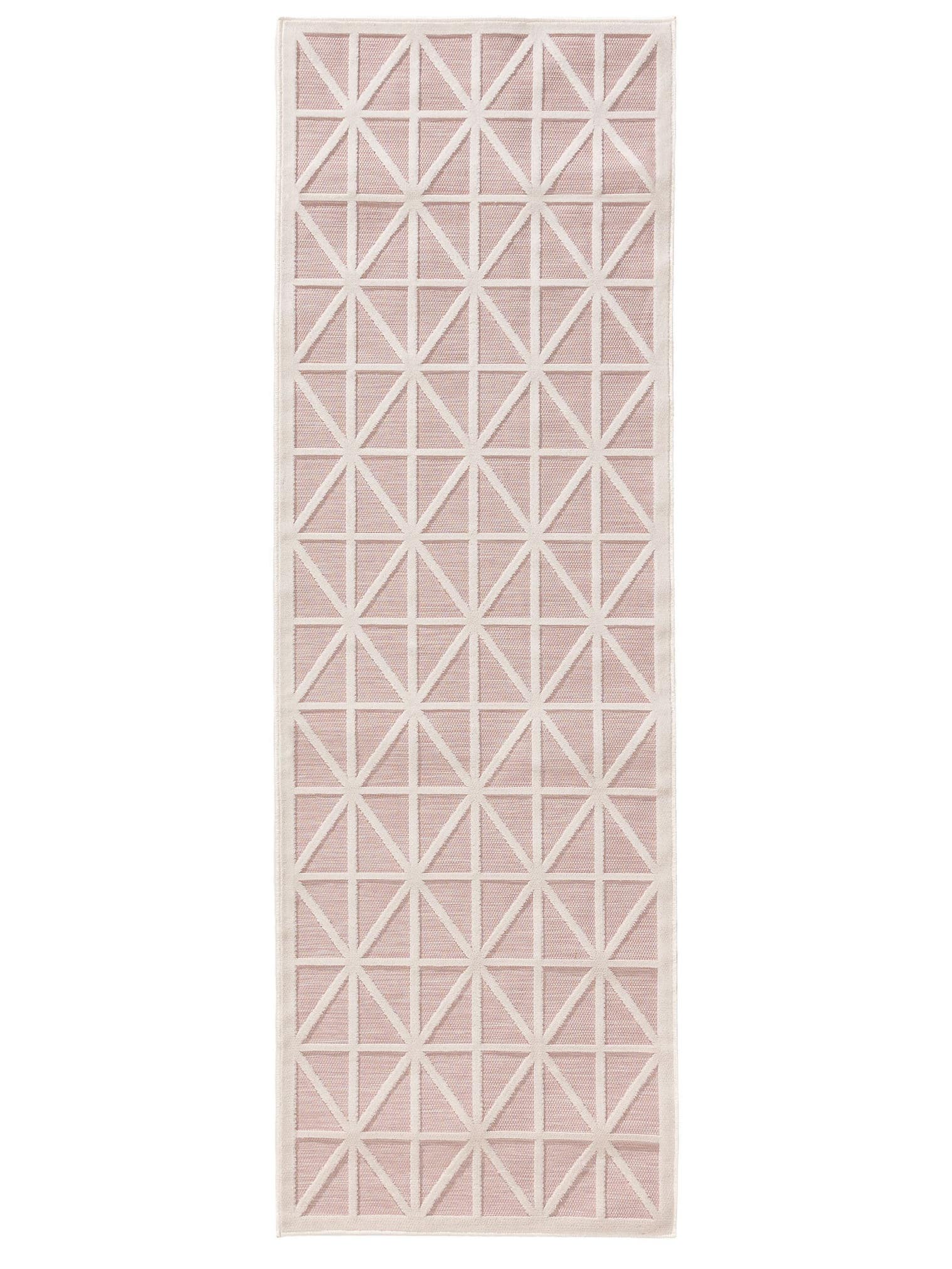 Teppich aus 100% Polypropylen in Rosa mit bis 5 mm hohem Flor von benuta Pop