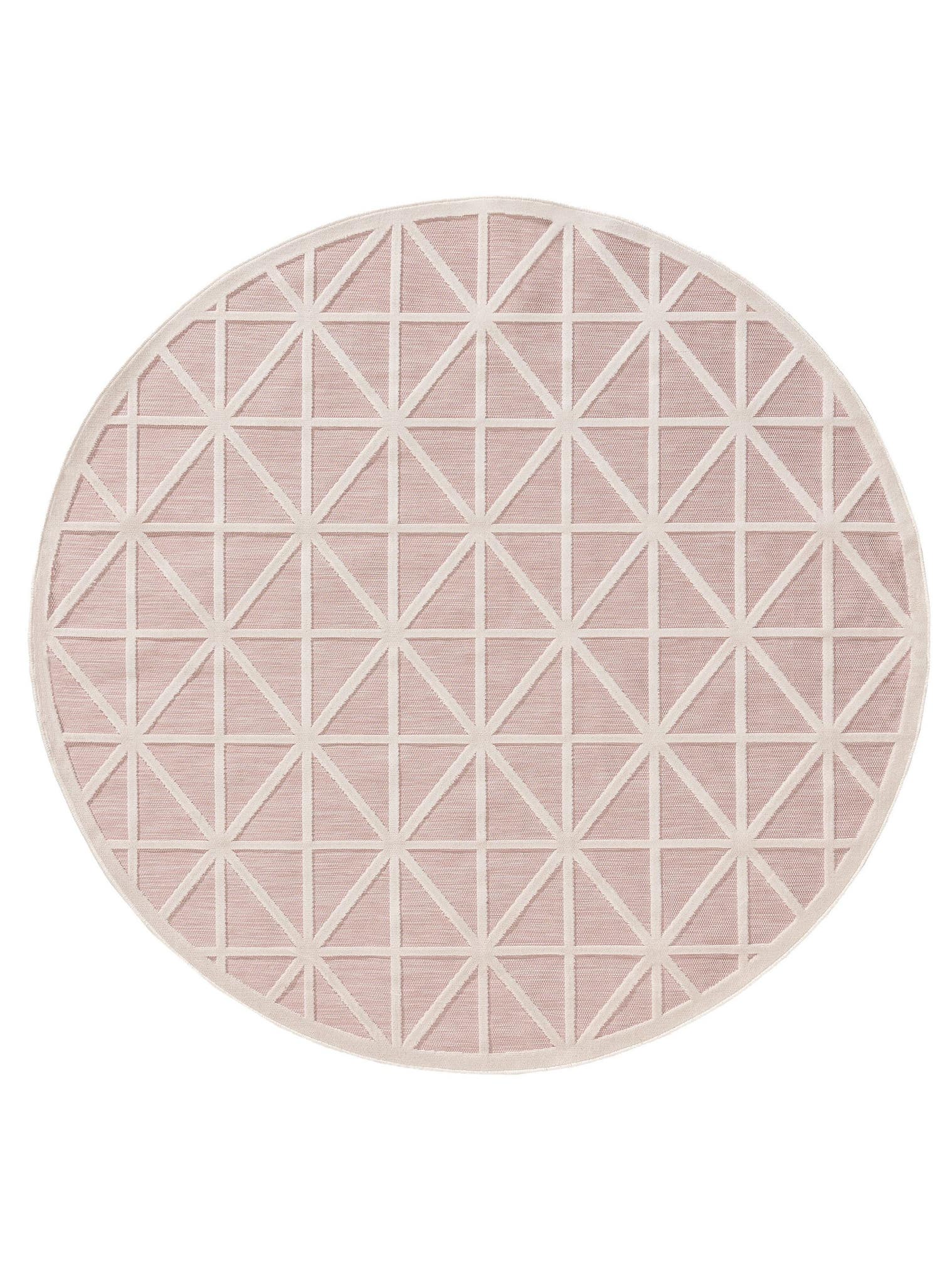 Teppich aus 100% Polypropylen in Rosa mit bis 5 mm hohem Flor von benuta Pop