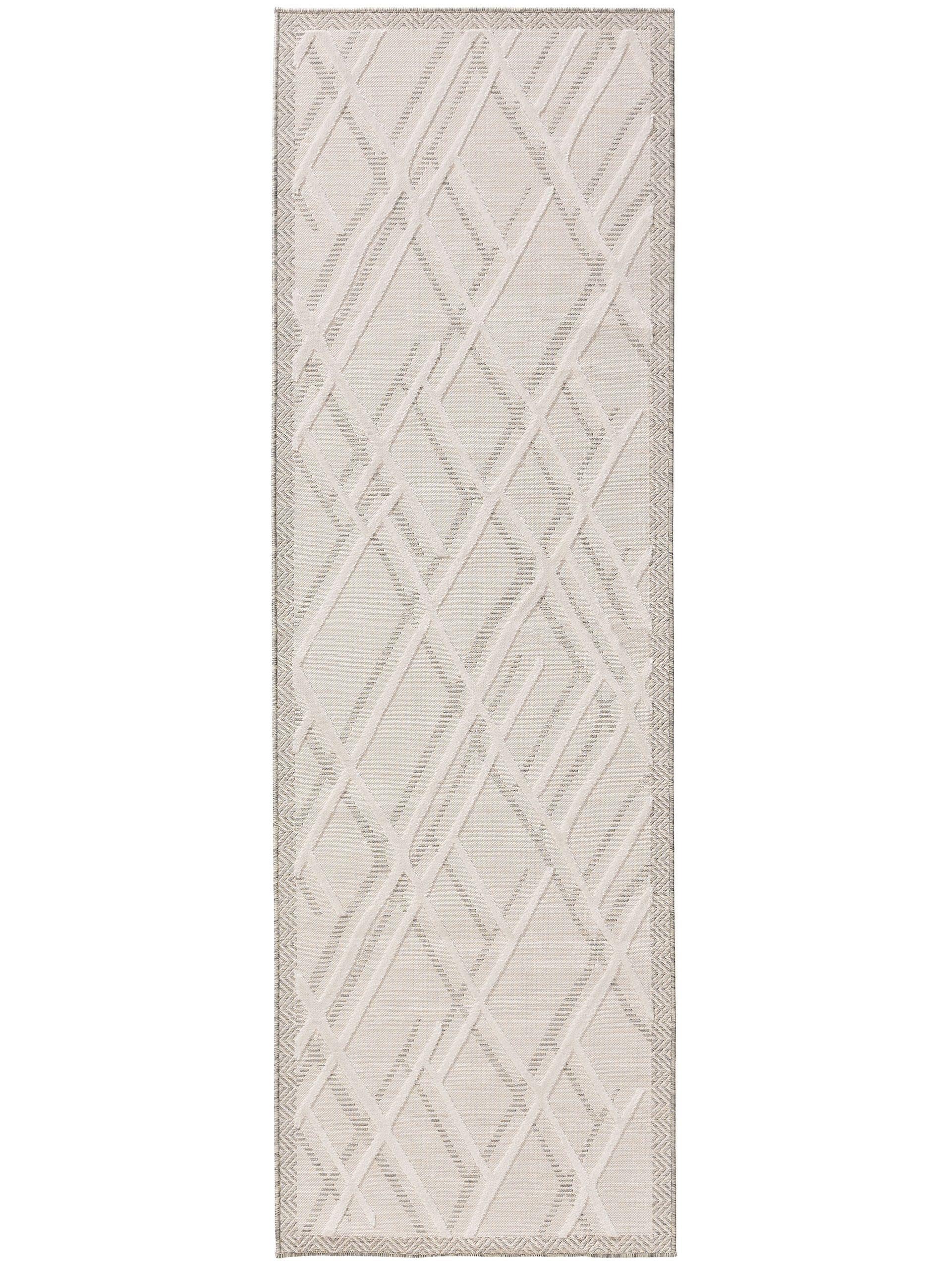Alfombra de 100% Polipropileno en Blanco con un pelo de {{Placeholder_Pile Height}} de altura de benuta Basic