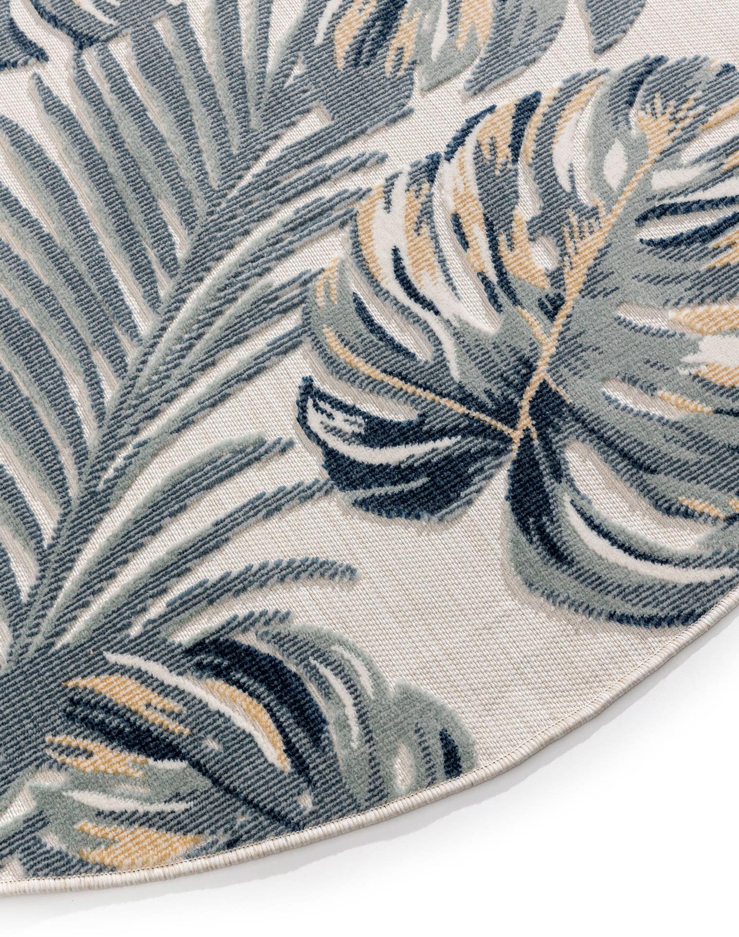Teppich aus 100% Polypropylen in Multicolor mit bis 5 mm hohem Flor von benuta Basic