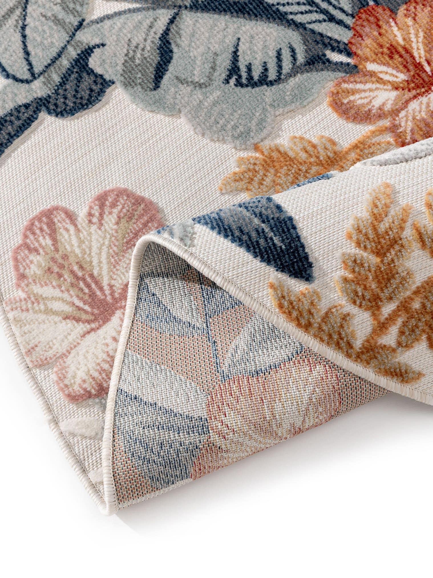 Teppich aus 100% Polipropileno in Multicolor mit 1- 5 mm hohem Flor von benuta Basic