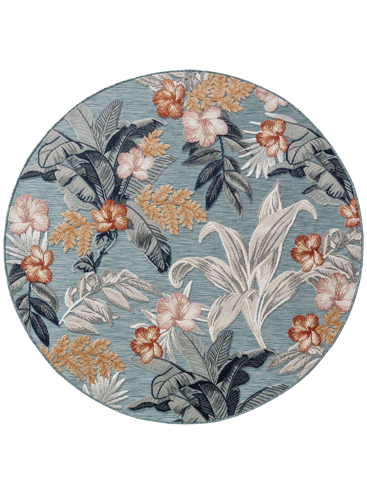 Teppich aus 100% Polypropylen in Multicolor mit bis 5 mm hohem Flor von benuta Basic