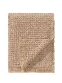 Baumwolldecke Cloe Beige
