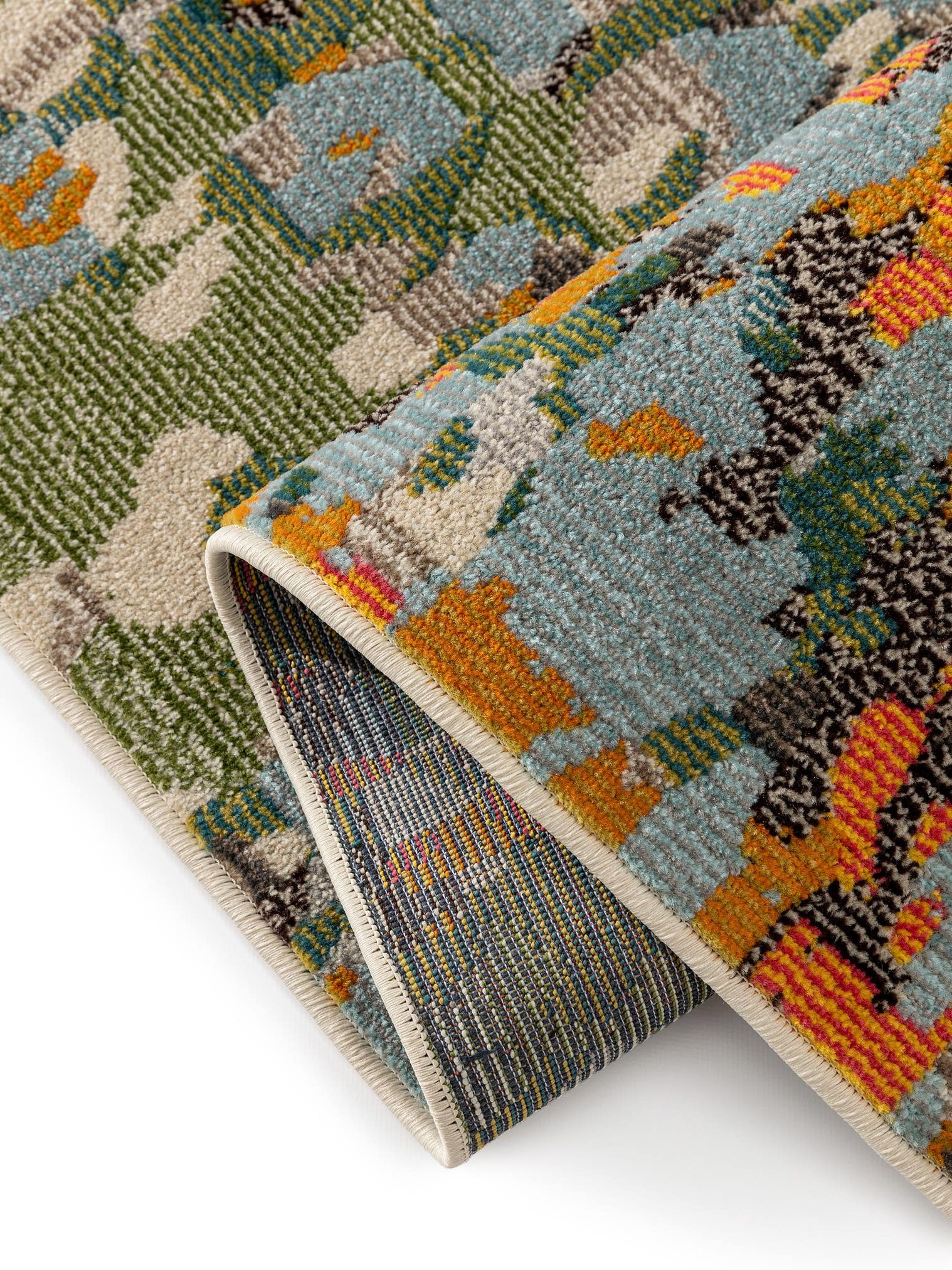 Alfombra de 100% Polipropileno en Multicolor con un pelo de {{Placeholder_Pile Height}} de altura de benuta Nest