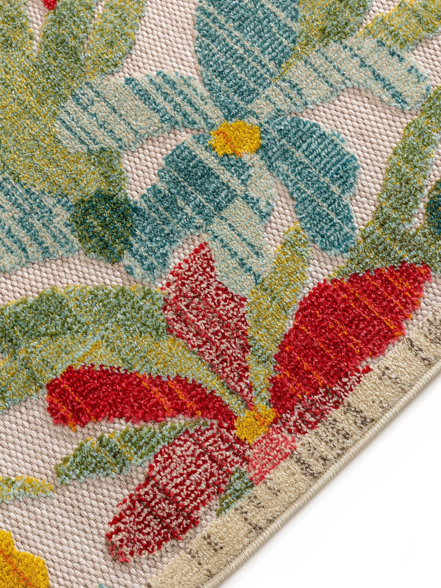 Alfombra de 100% Polipropileno en Multicolor con un pelo de {{Placeholder_Pile Height}} de altura de benuta Nest
