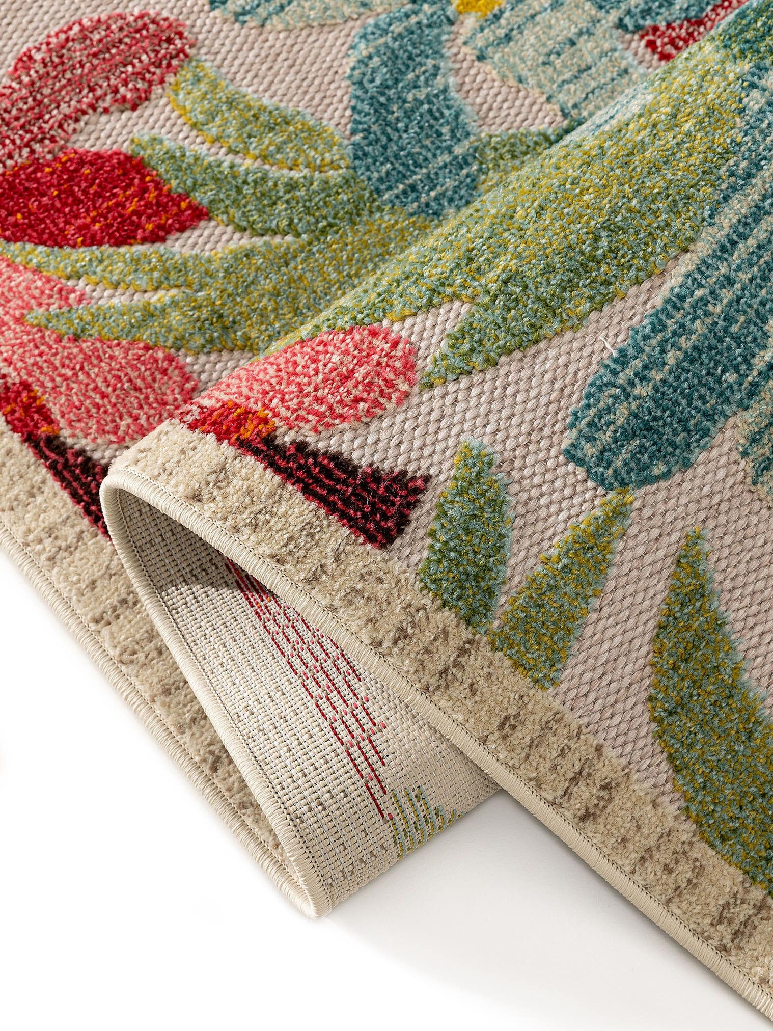 Alfombra de 100% Polipropileno en Multicolor con un pelo de {{Placeholder_Pile Height}} de altura de benuta Nest
