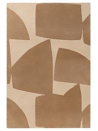 Teppich aus recyceltem Material Smilla Beige