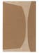 Tapis fabriqué à partir de matériaux recyclés Smilla Beige