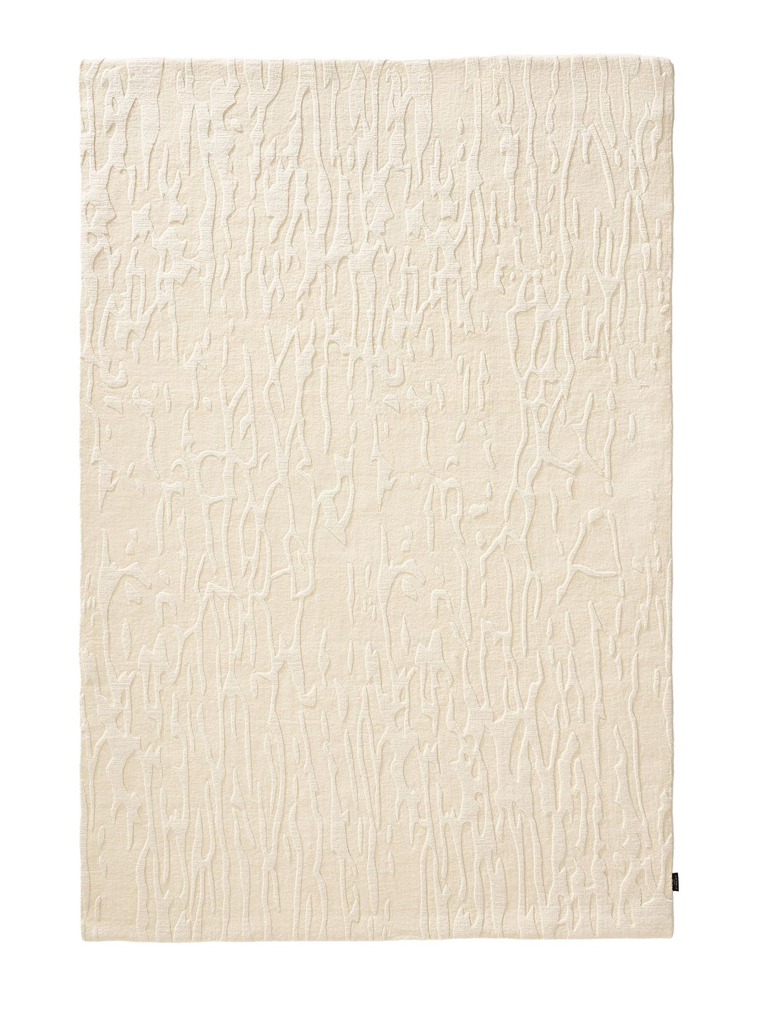 Rug made of 100% Wool from (New Zealand) in Beige with a 11 - 20 mm high pile by benuta Finest
