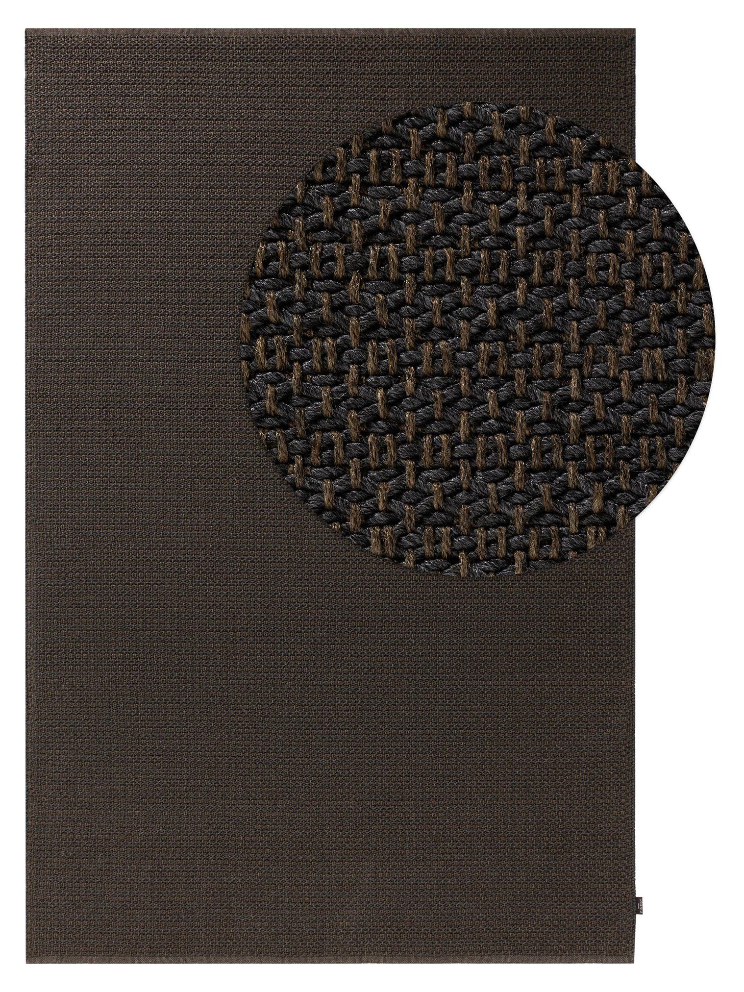 Tappeto di 100% Polipropilene in Grigio con pelo alto 1- 5 mm da benuta Finest