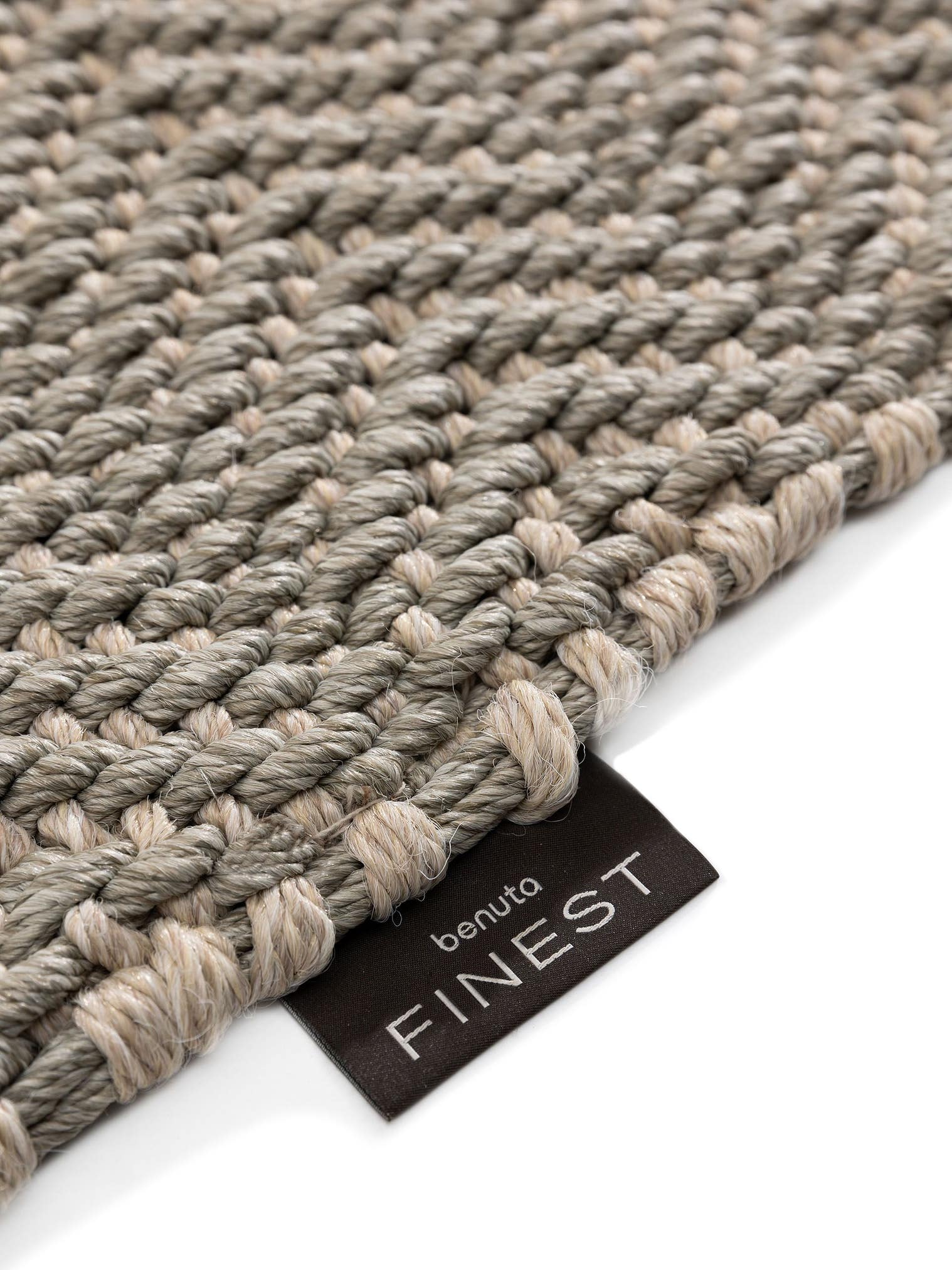 Alfombra de 100% Polipropileno en Beige con un pelo de {{Placeholder_Pile Height}} de altura de benuta Finest