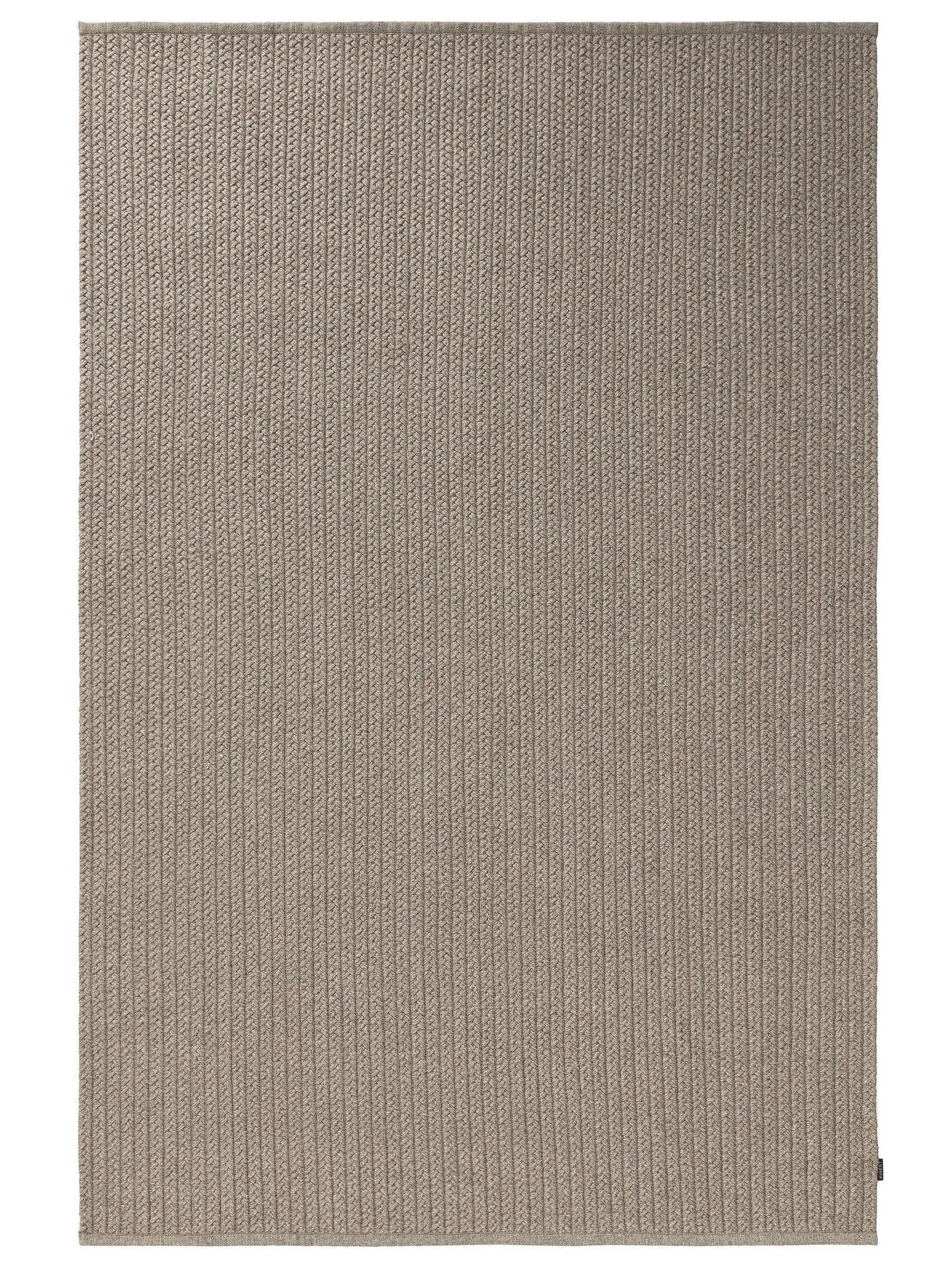 Tapis en 50% Polyester, 50% Polypropylène en Gris avec une pile de 1- 5 mm de hauteur de benuta Finest