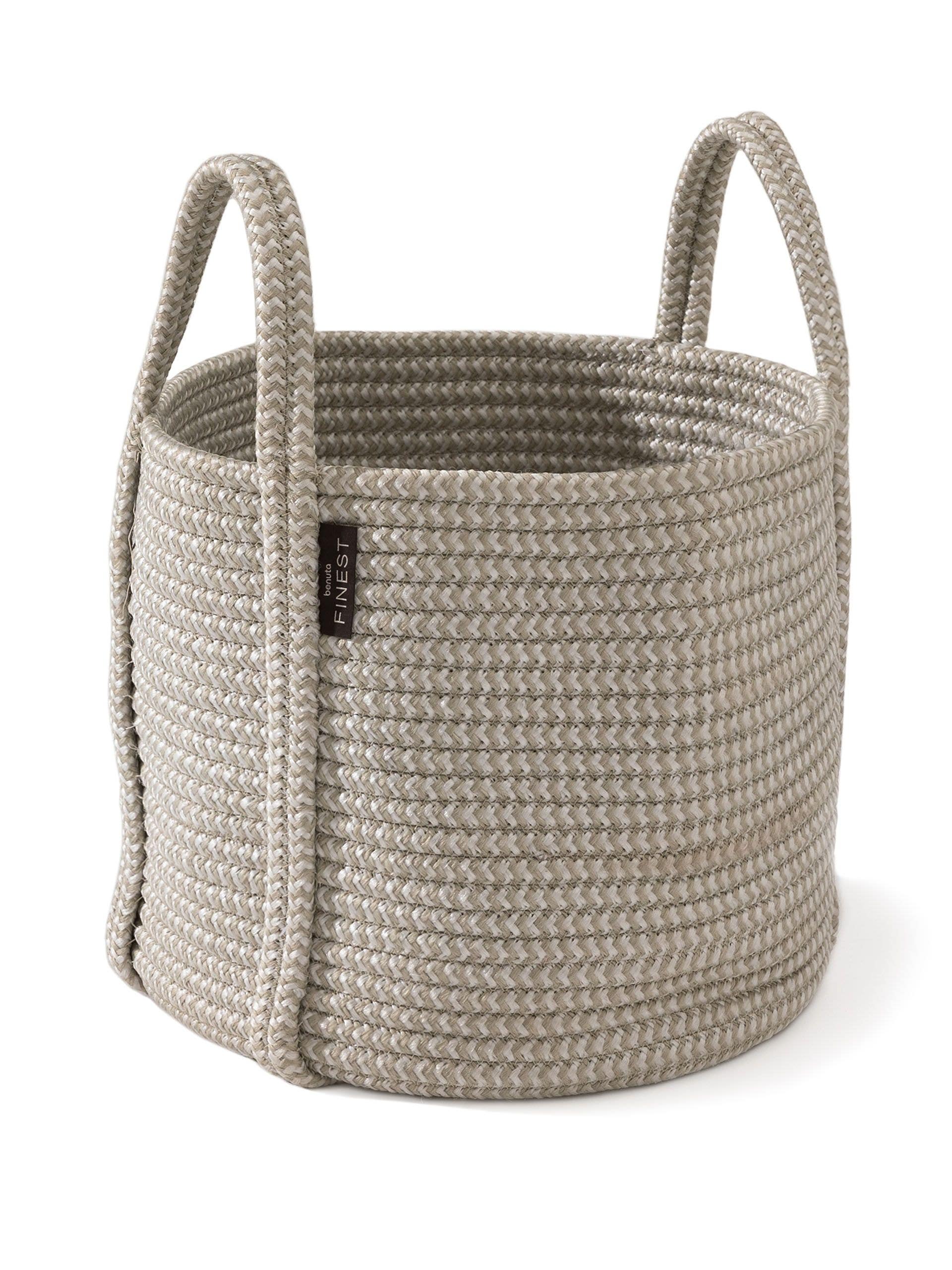 In- & Outdoor Korb Noe Grau/Beige von 
