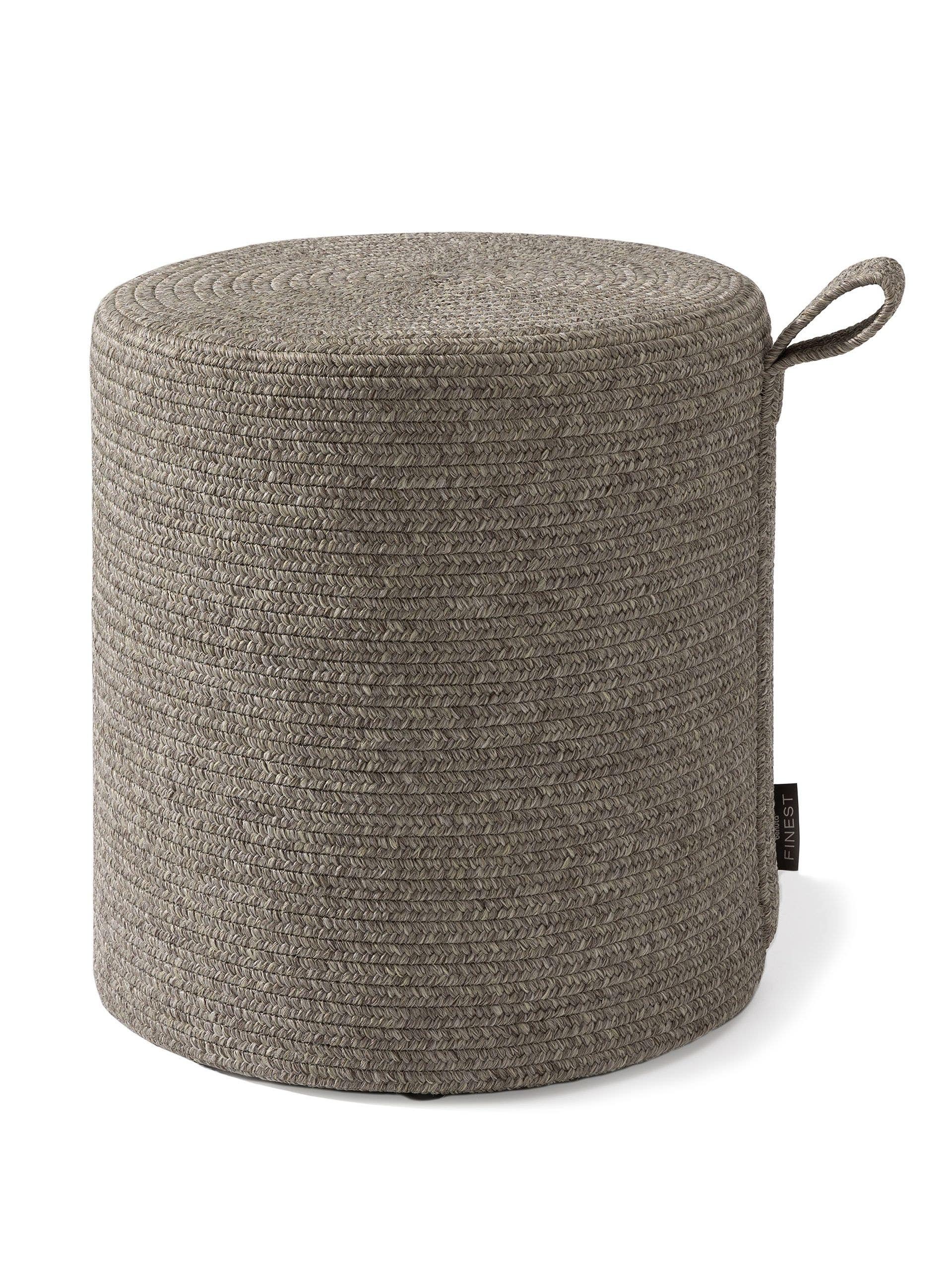 Inom-/utomhus pouf Noe Grå/gråbrun från 