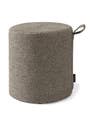 Pouf per interno ed esterno Noe Grigio/Taupe