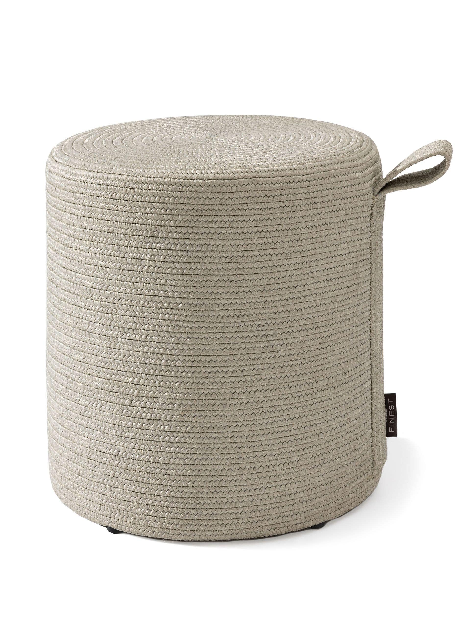Inom-/utomhus pouf Noe Ljusgrå från 