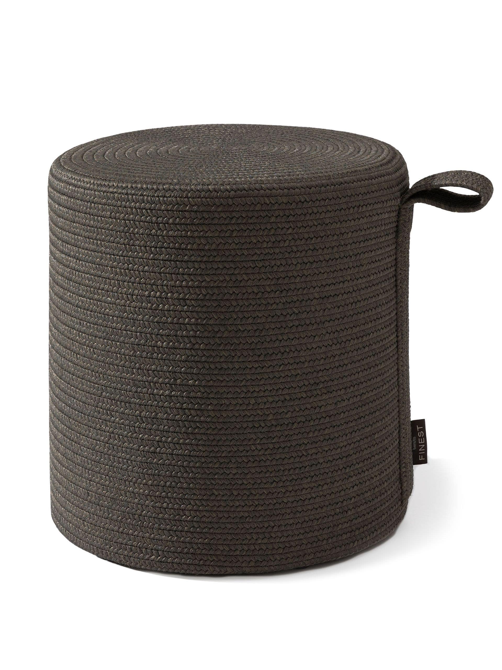 Inom-/utomhus pouf Noe Mörkgrå från 