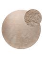 Washable Shaggy Rug Melvin Beige