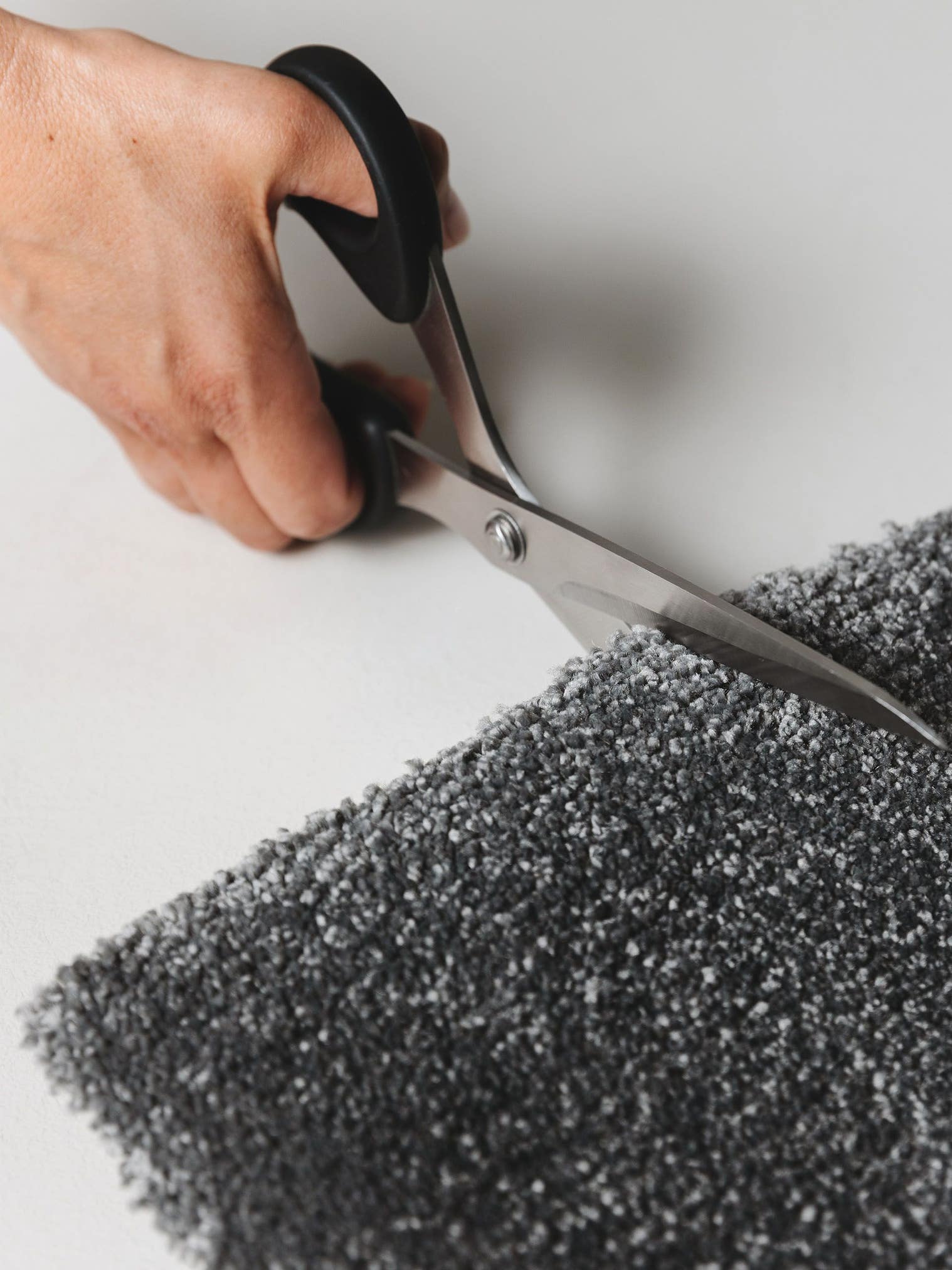 Tappeto di 100% Polipropilene in Grigio con pelo alto 11 - 20 mm da benuta Nest