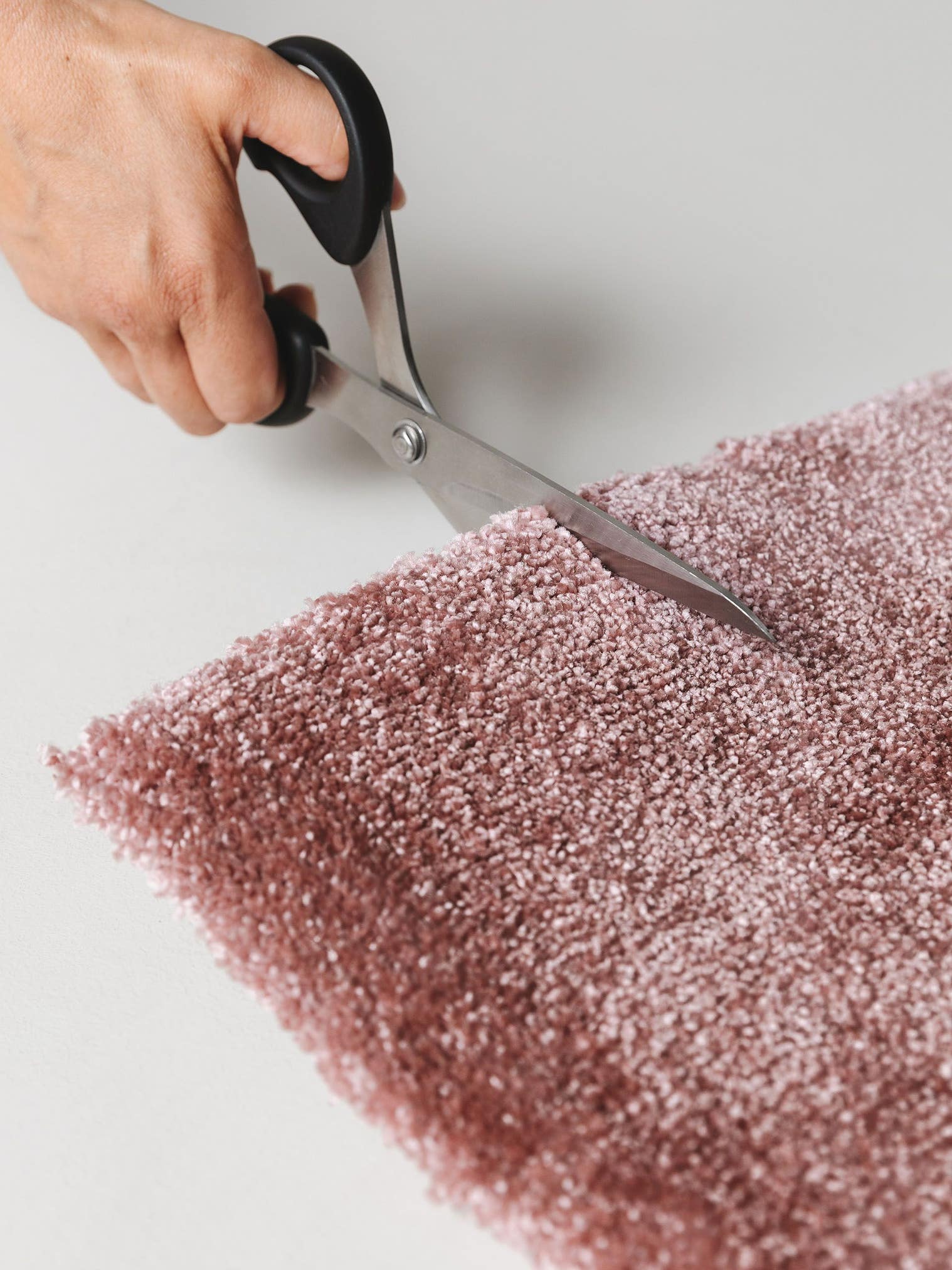 Teppich aus 100% Polypropylen in Rosa mit 11 bis 20 mm hohem Flor von benuta Nest