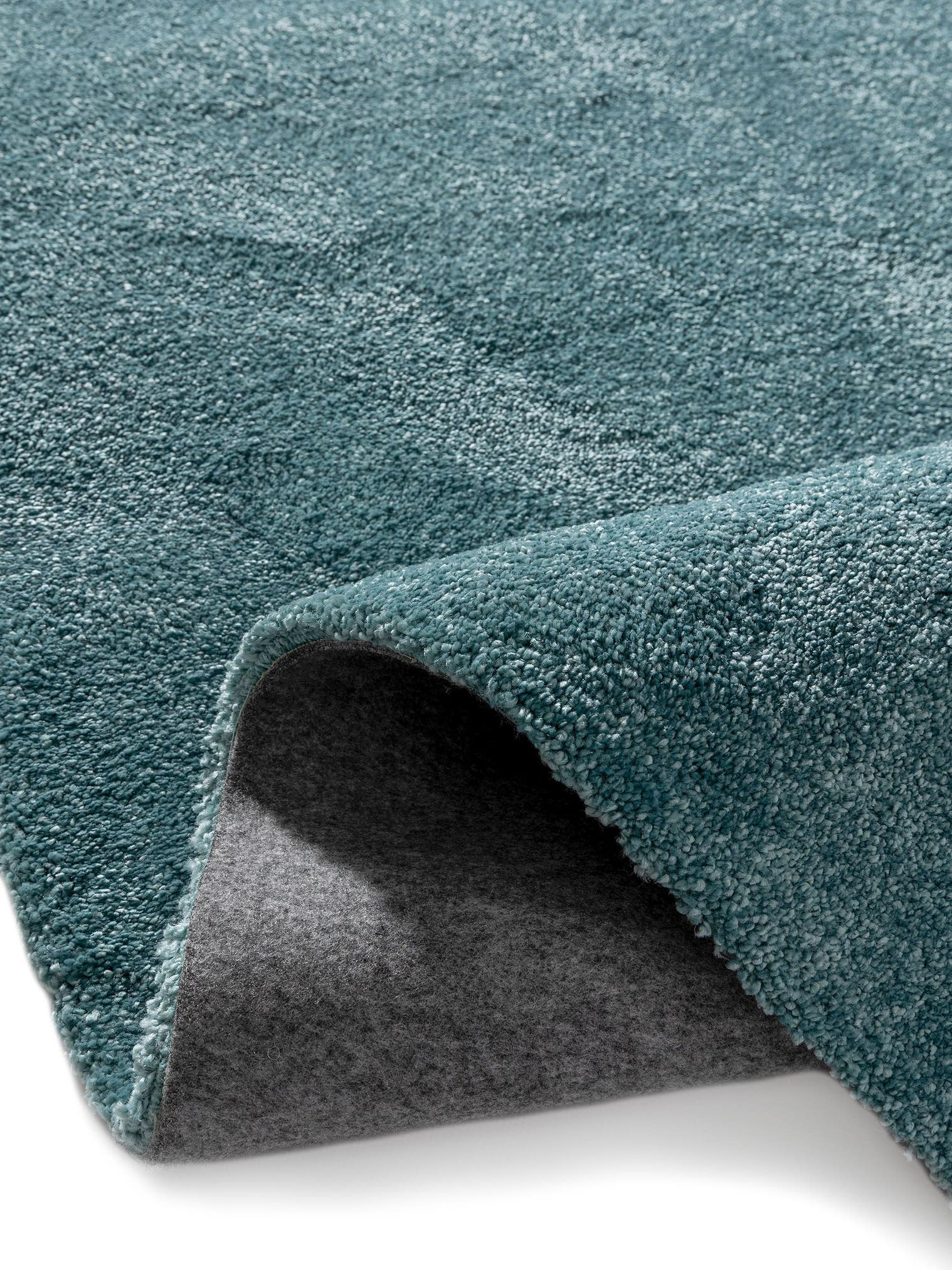 Tappeto di 100% Polipropilene in Turchese con pelo alto 11 - 20 mm da benuta Nest