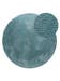 Washable Shaggy Rug Melvin Turquoise