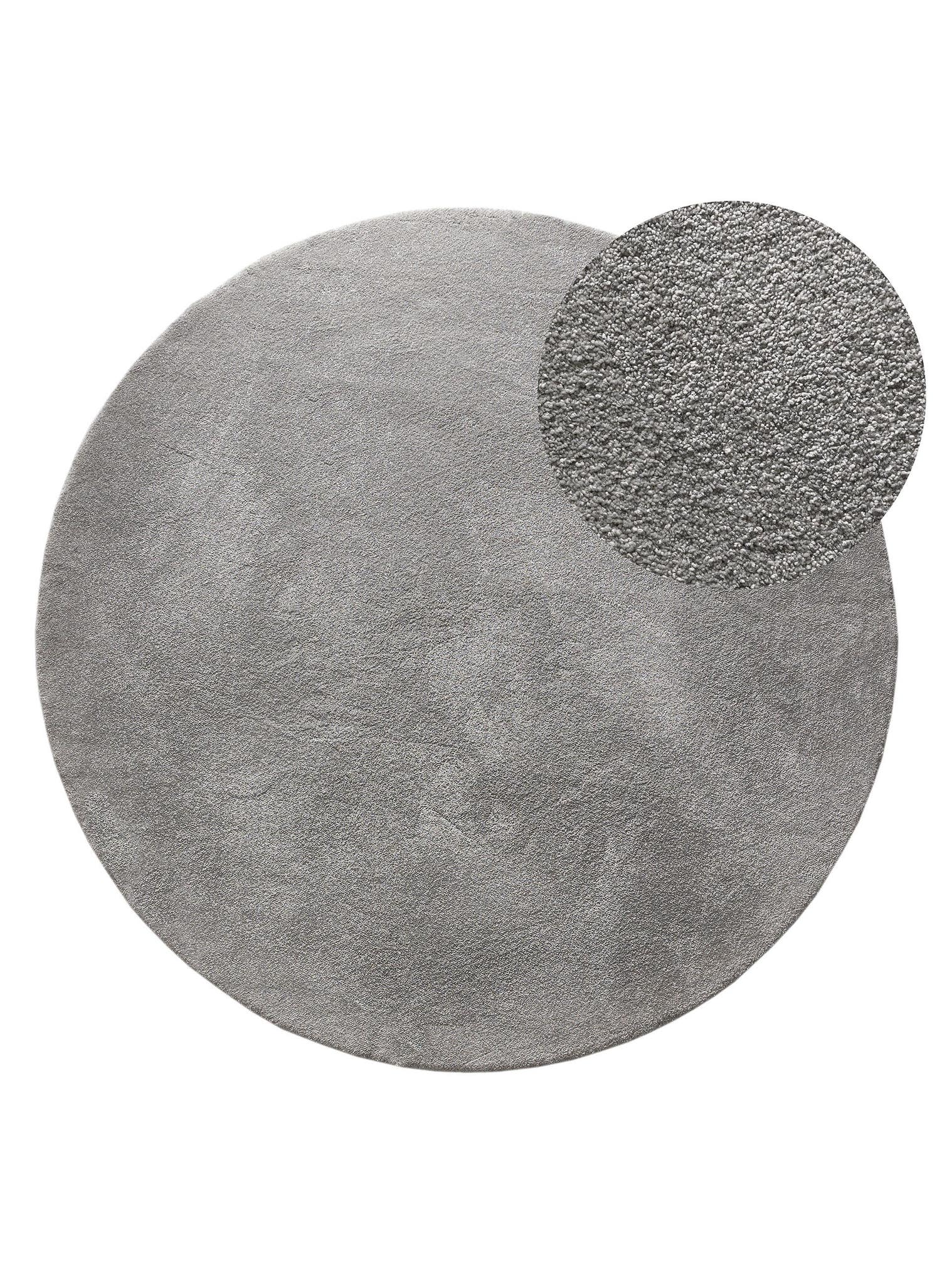 Teppich aus 100% Polypropylen in Grau mit 11 bis 20 mm hohem Flor von benuta Nest