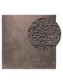 Waschbarer Hochflorteppich Melvin Taupe