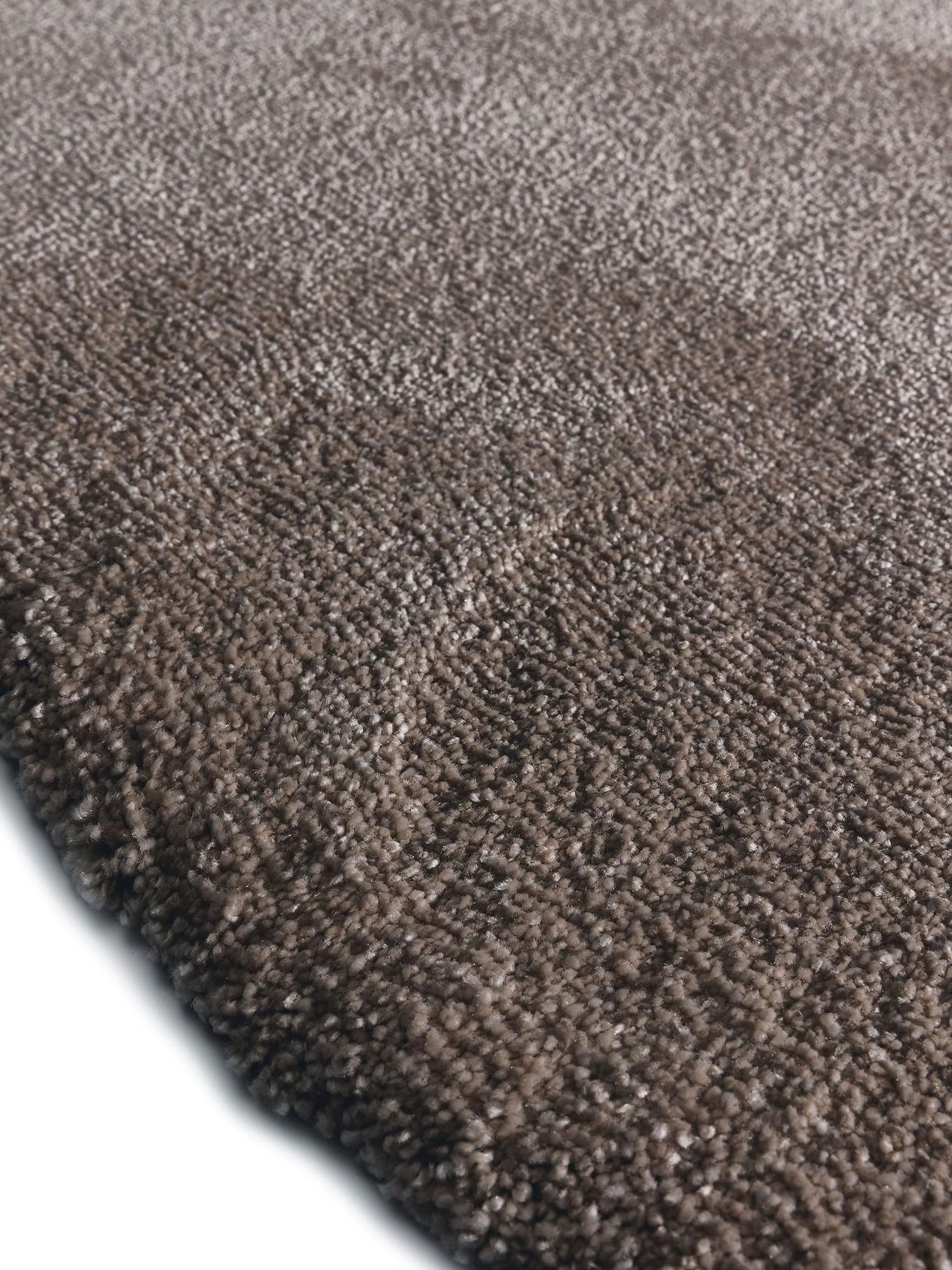 Teppich aus 100% Polypropylen in Taupe mit 11 bis 20 mm hohem Flor von benuta Nest