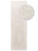 Waschbarer Hochflorteppich Melvin Cream