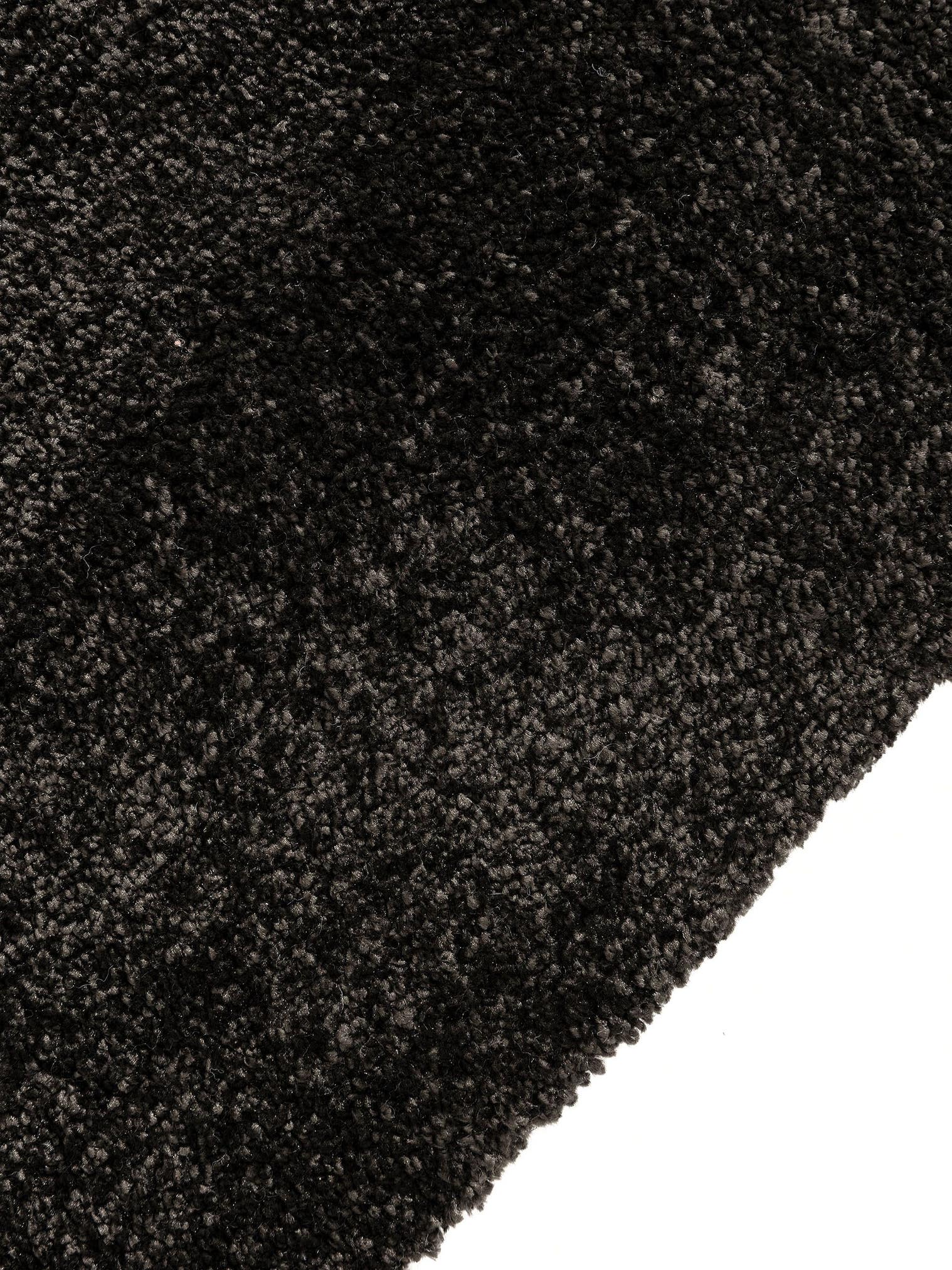 Tapijt van 100% polyester (30% gerecyclede) in Grijs met een 11 - 20 mm hoge pool van benuta Nest