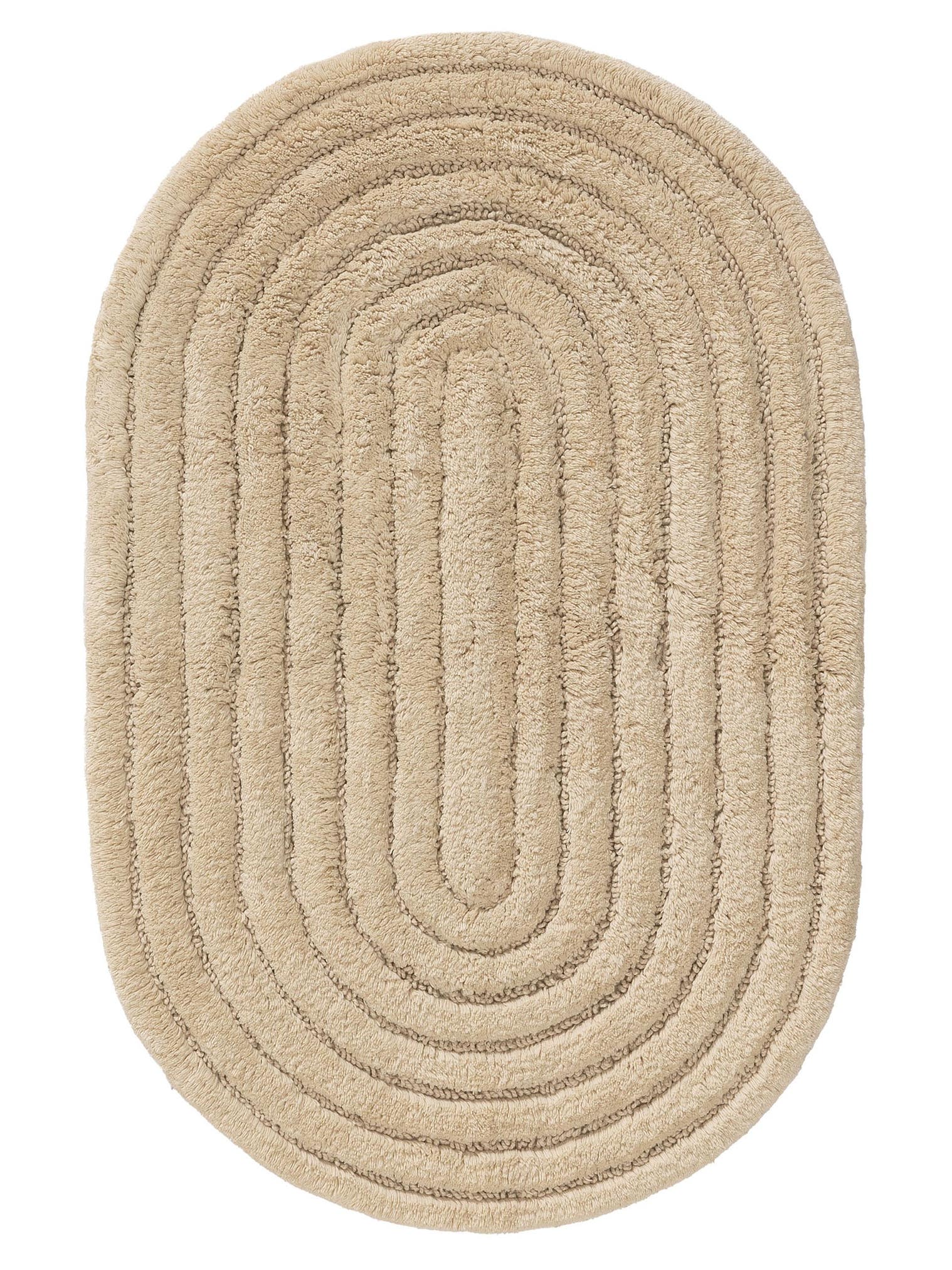 Tappeto di 100% Cotone in Beige con pelo alto 11 - 20 mm da benuta Pop