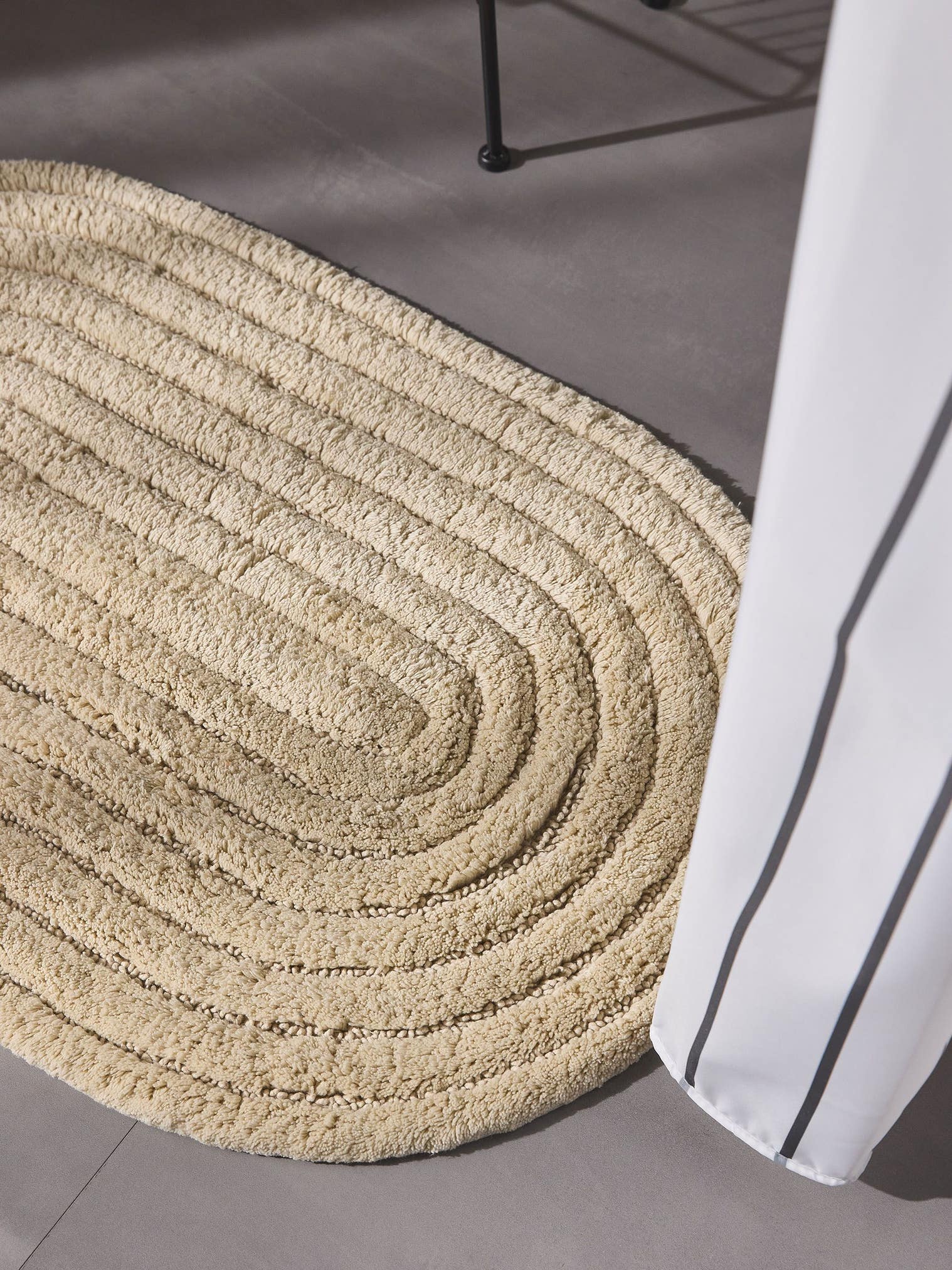 Tappeto di 100% Cotone in Beige con pelo alto 11 - 20 mm da benuta Pop