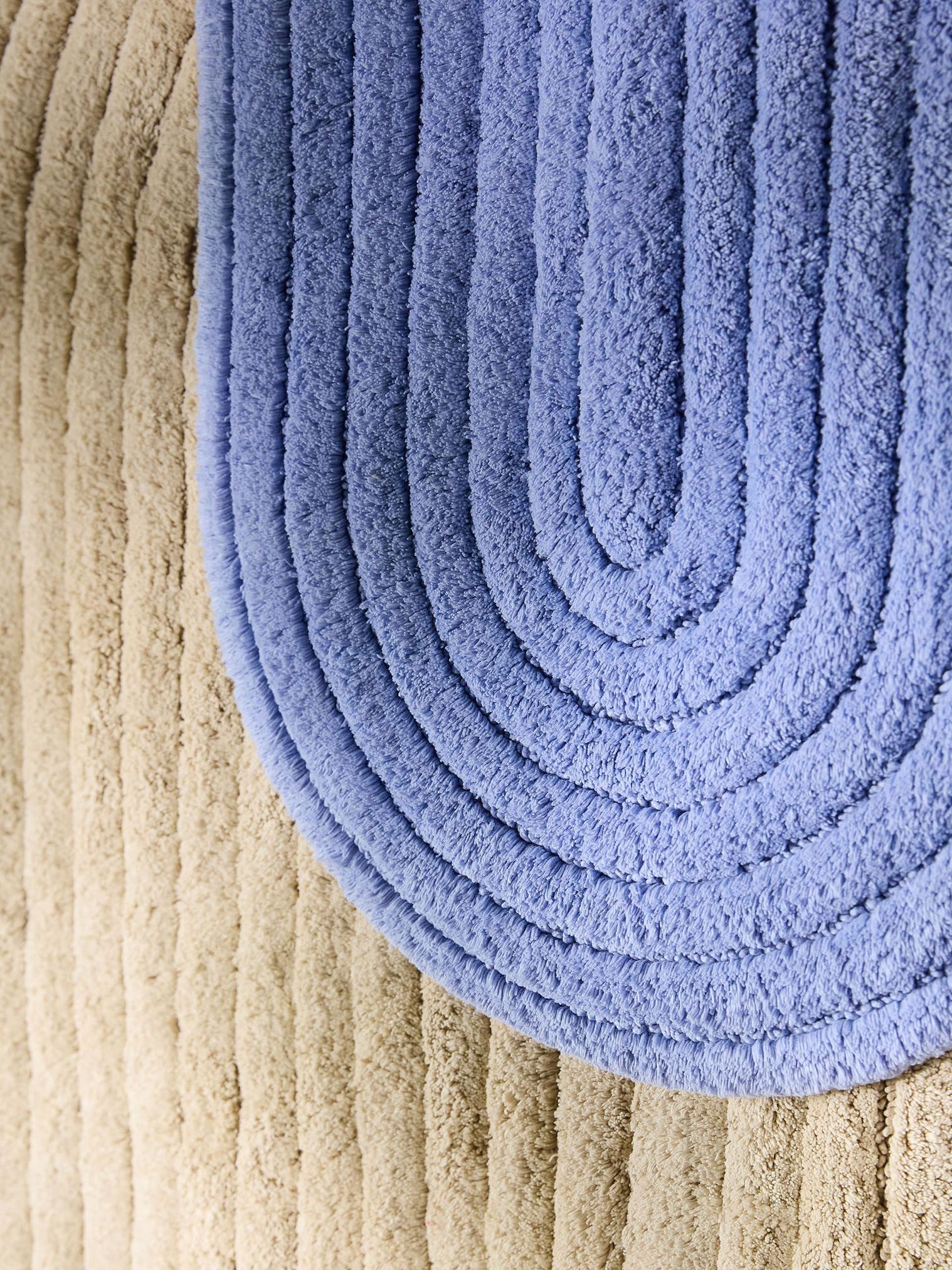 Tappeto di 100% Cotone in Beige con pelo alto 11 - 20 mm da benuta Pop