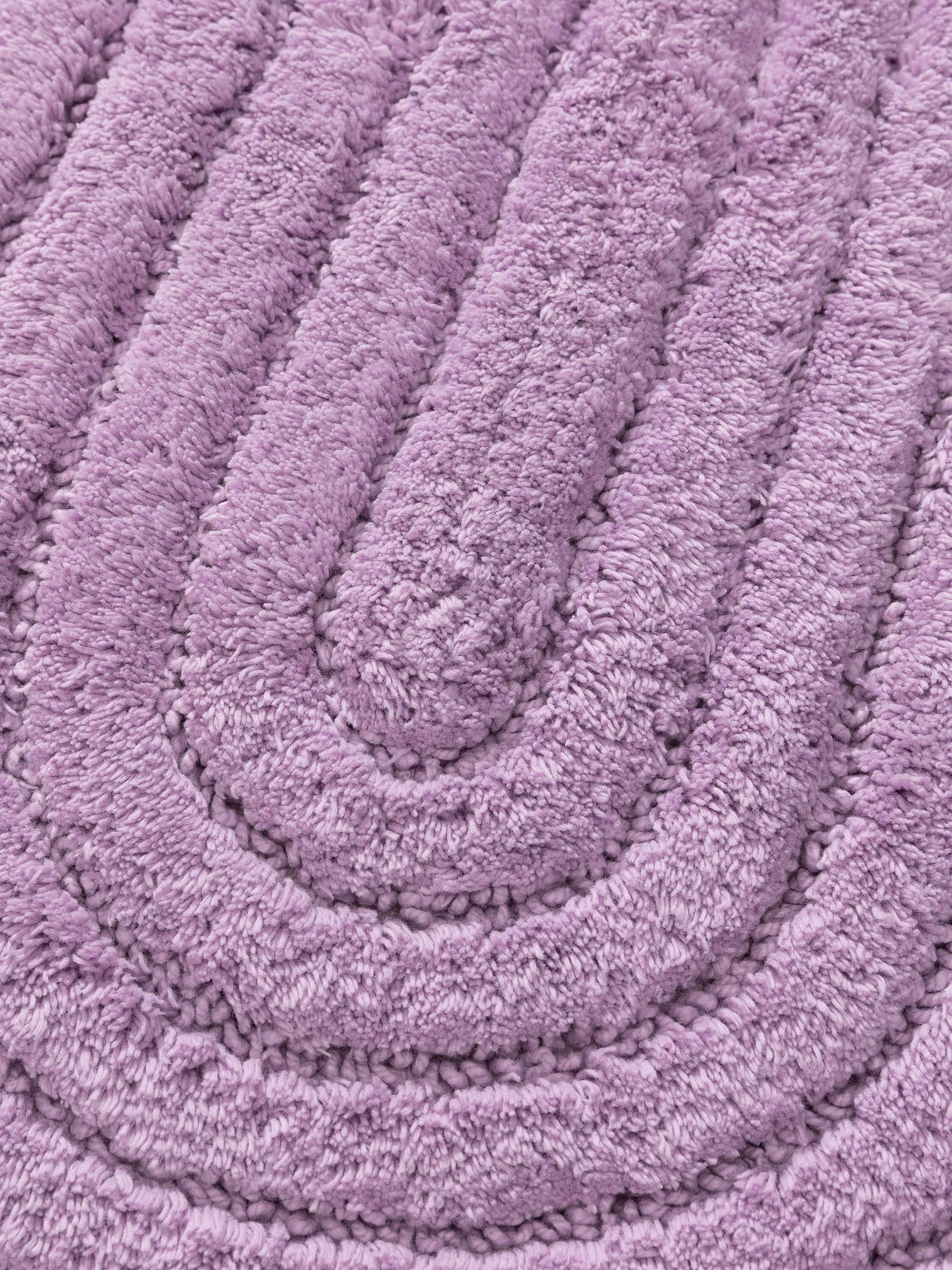 Teppich aus 100% Baumwolle in Lila mit 11 bis 20 mm hohem Flor von benuta Pop